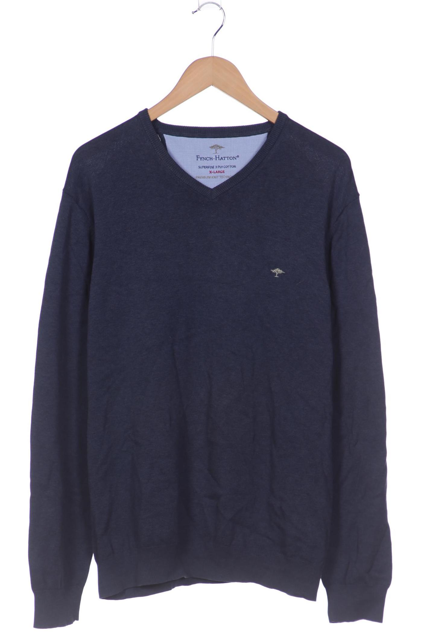 

Fynch Hatton Herren Pullover, marineblau