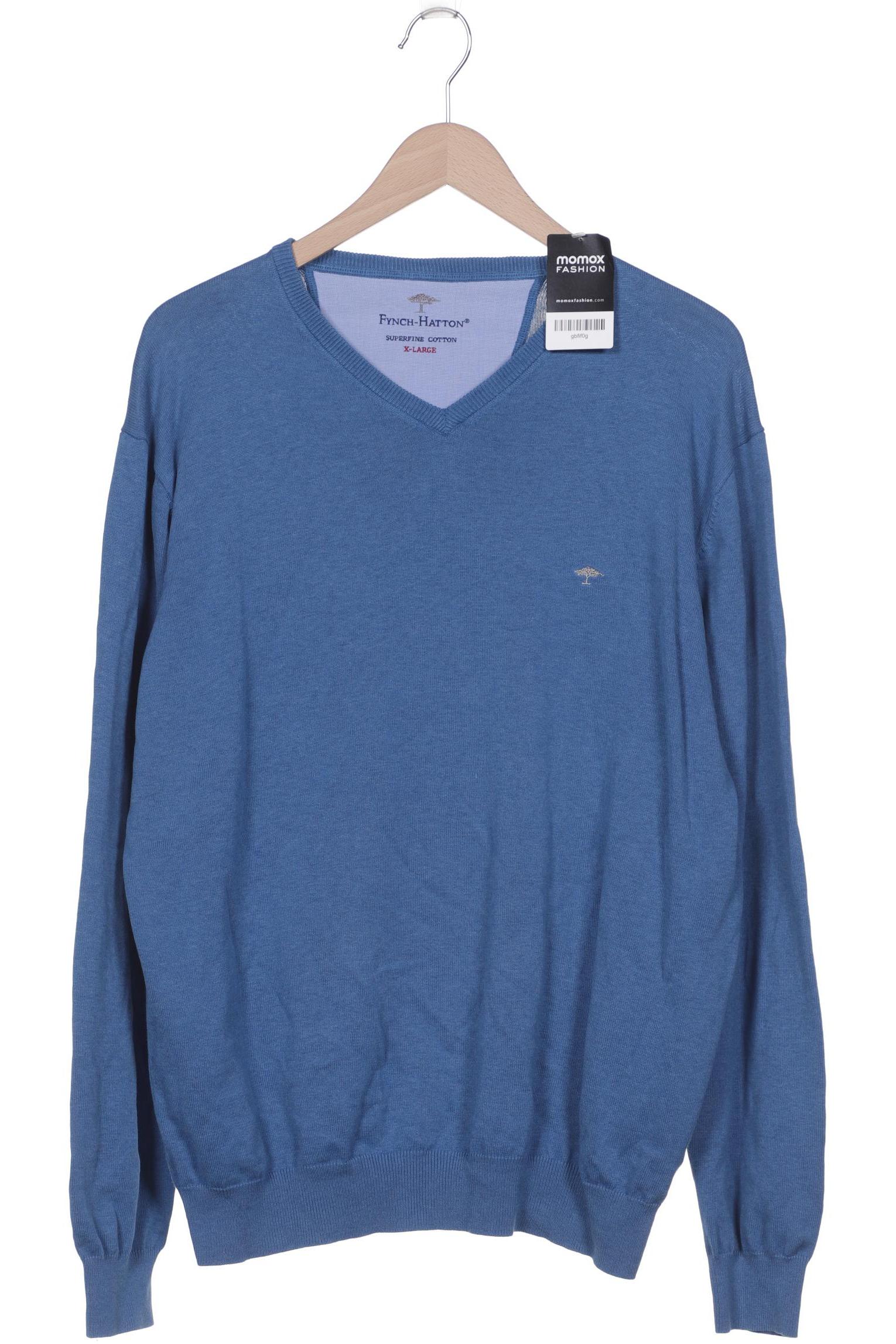 

Fynch Hatton Herren Pullover, blau