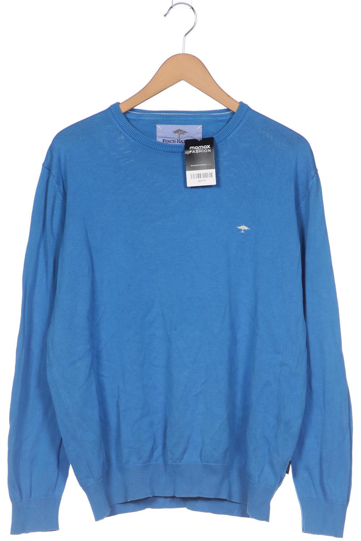 

Fynch Hatton Herren Pullover, blau, Gr. 54