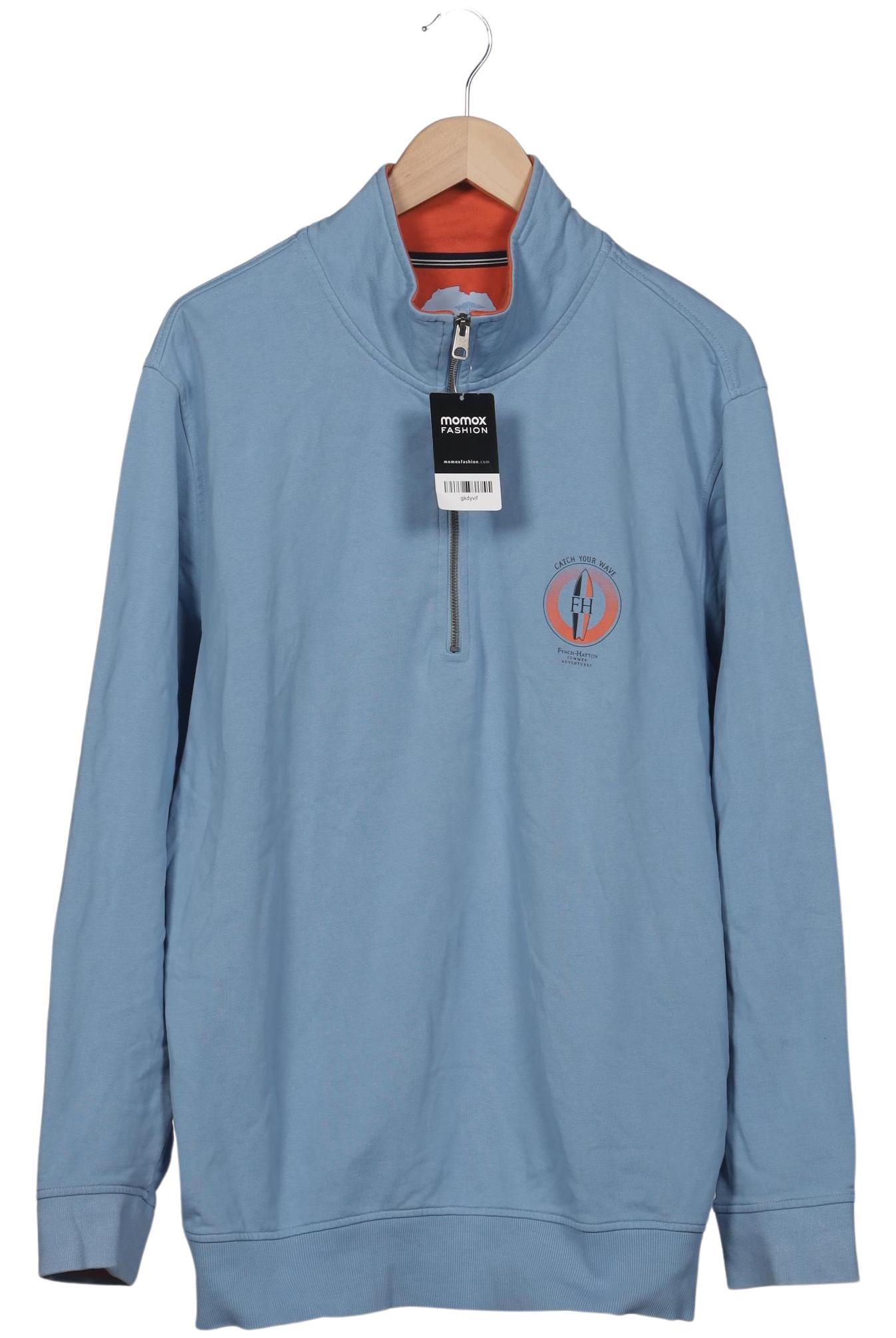 

Fynch Hatton Herren Sweatshirt, hellblau, Gr. 56