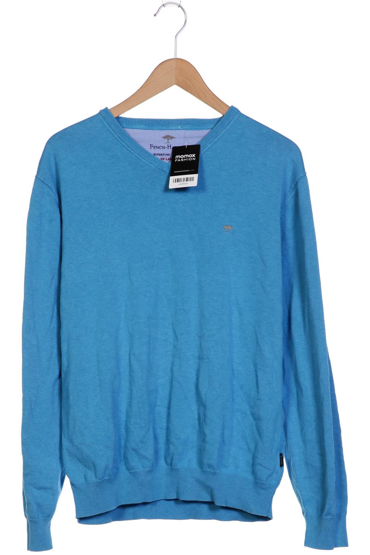 

Fynch Hatton Herren Pullover, blau