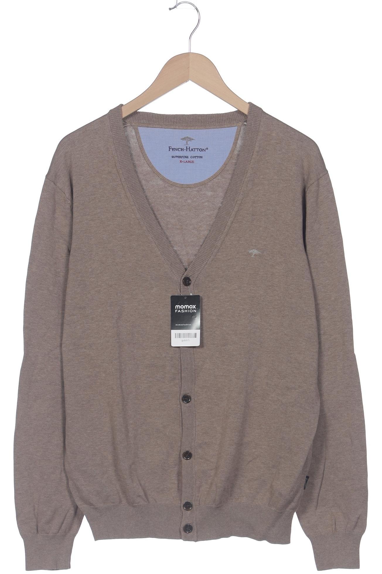 

Fynch Hatton Herren Strickjacke, beige, Gr. 54