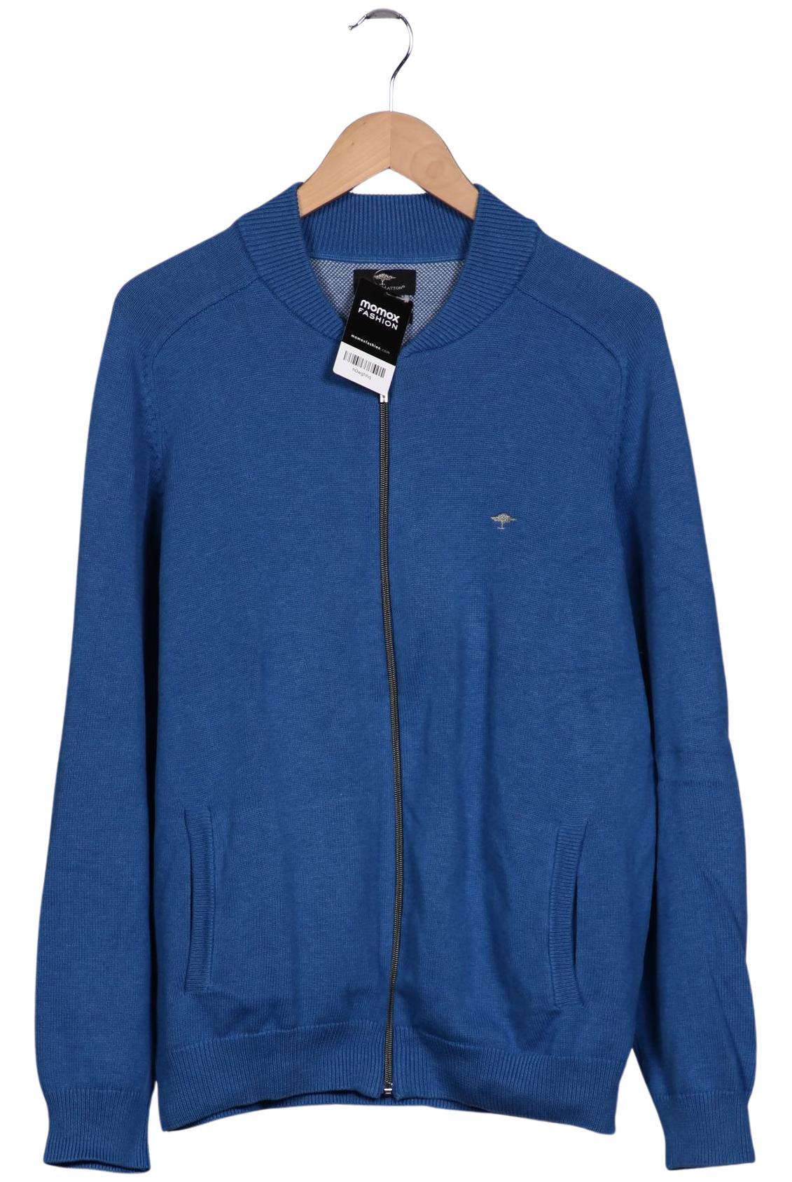 

Fynch Hatton Herren Strickjacke, blau, Gr. 54