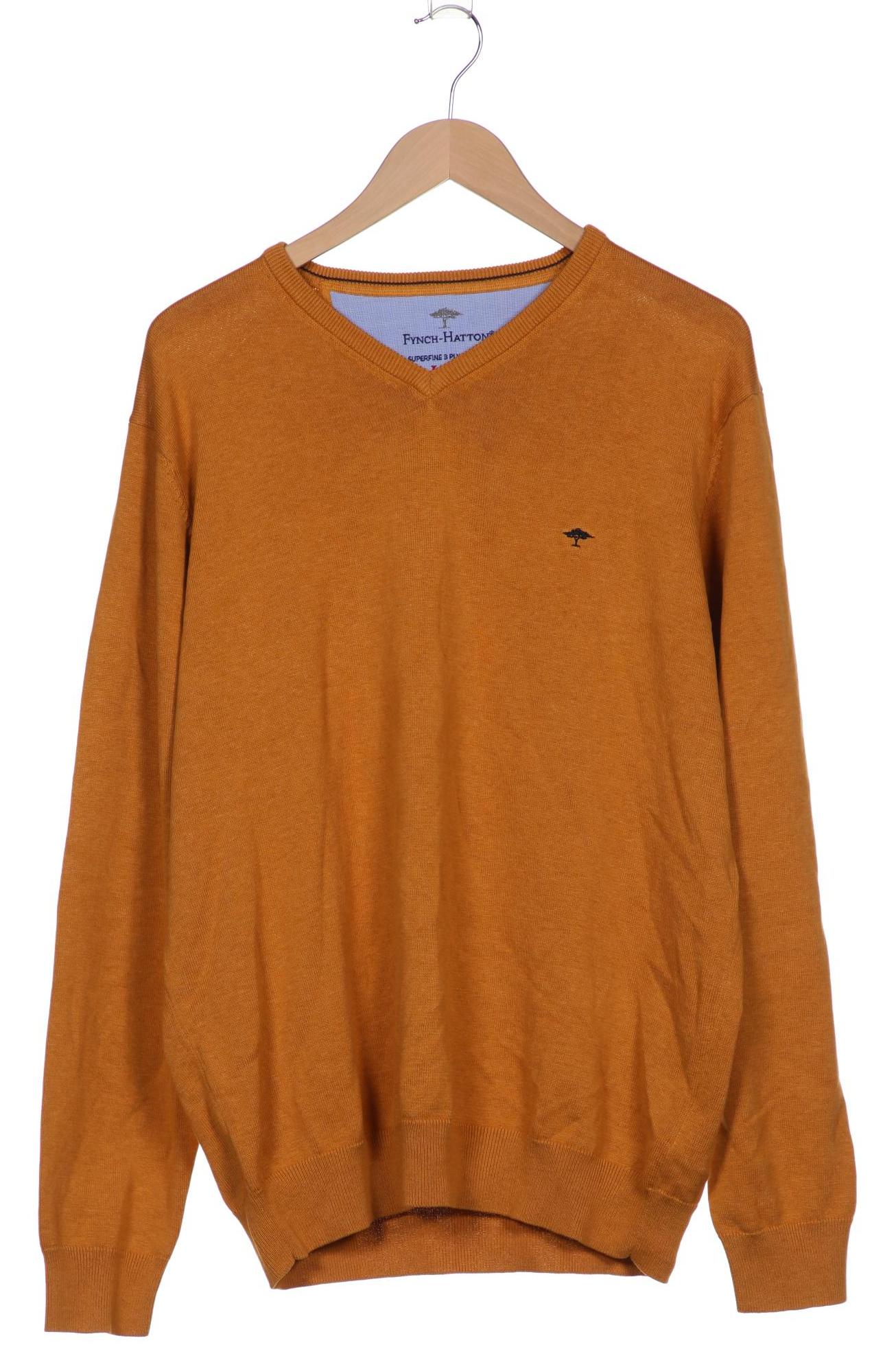 

Fynch Hatton Herren Pullover, orange, Gr. 54