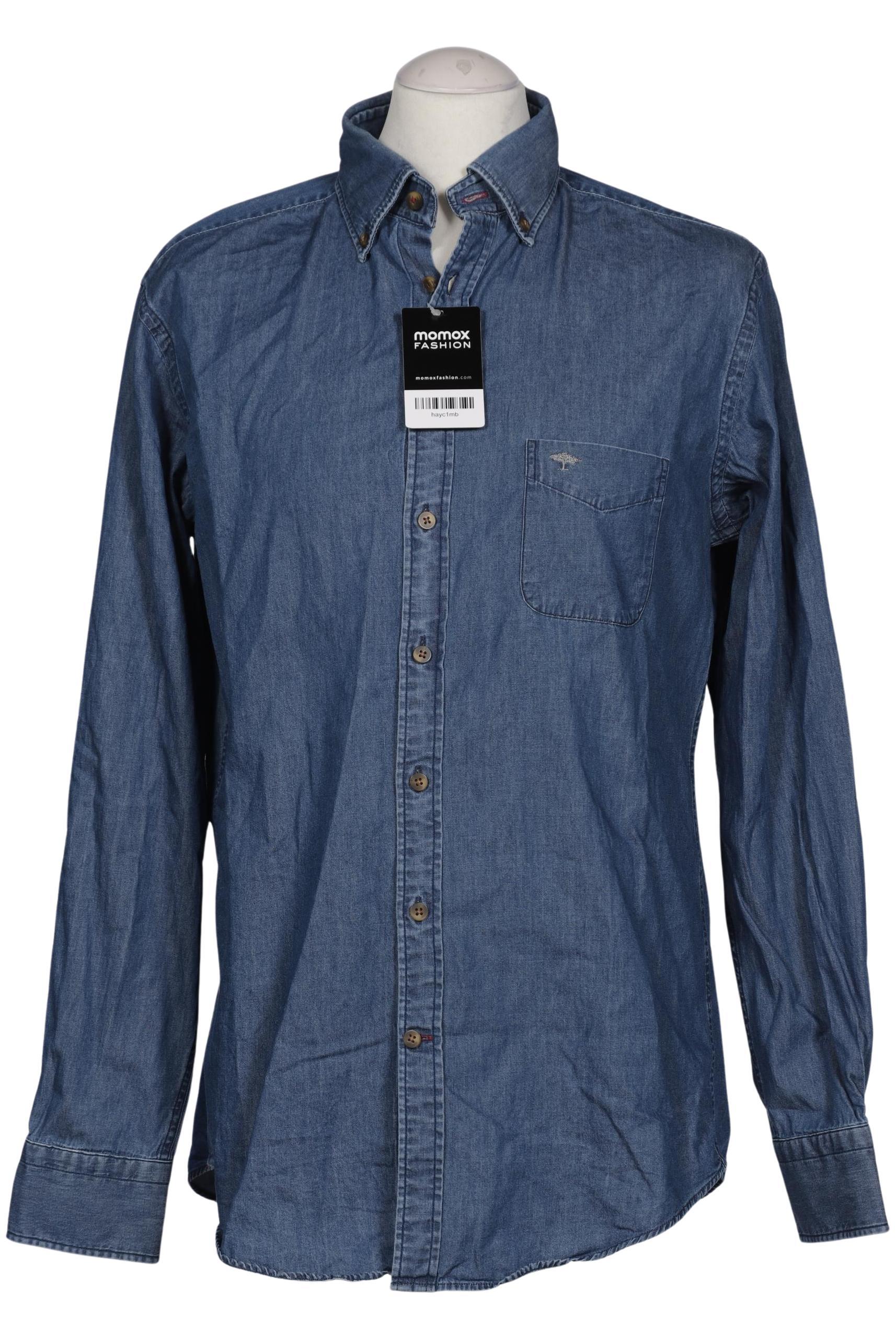 

Fynch Hatton Herren Hemd, blau, Gr. 48