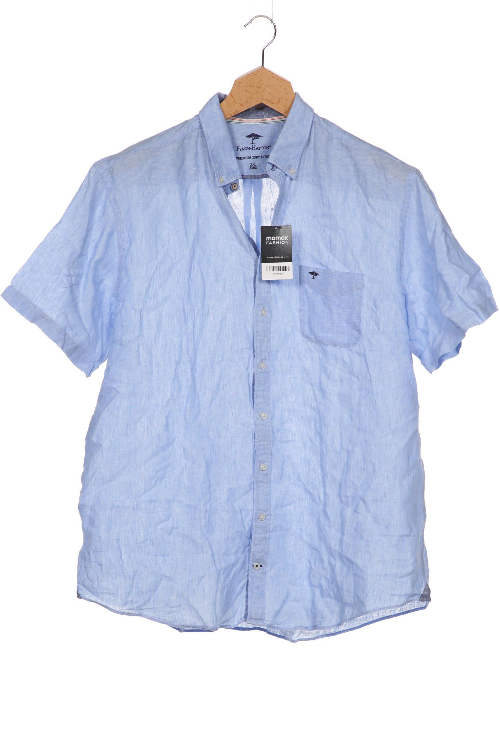 

Fynch Hatton Herren Hemd, hellblau, Gr. 56