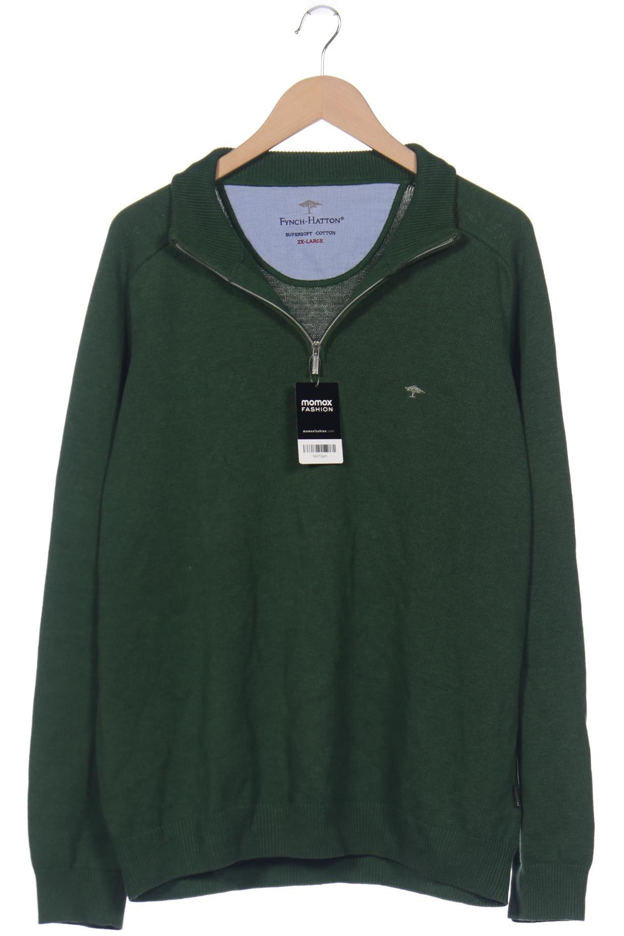 

Fynch Hatton Herren Pullover, grün