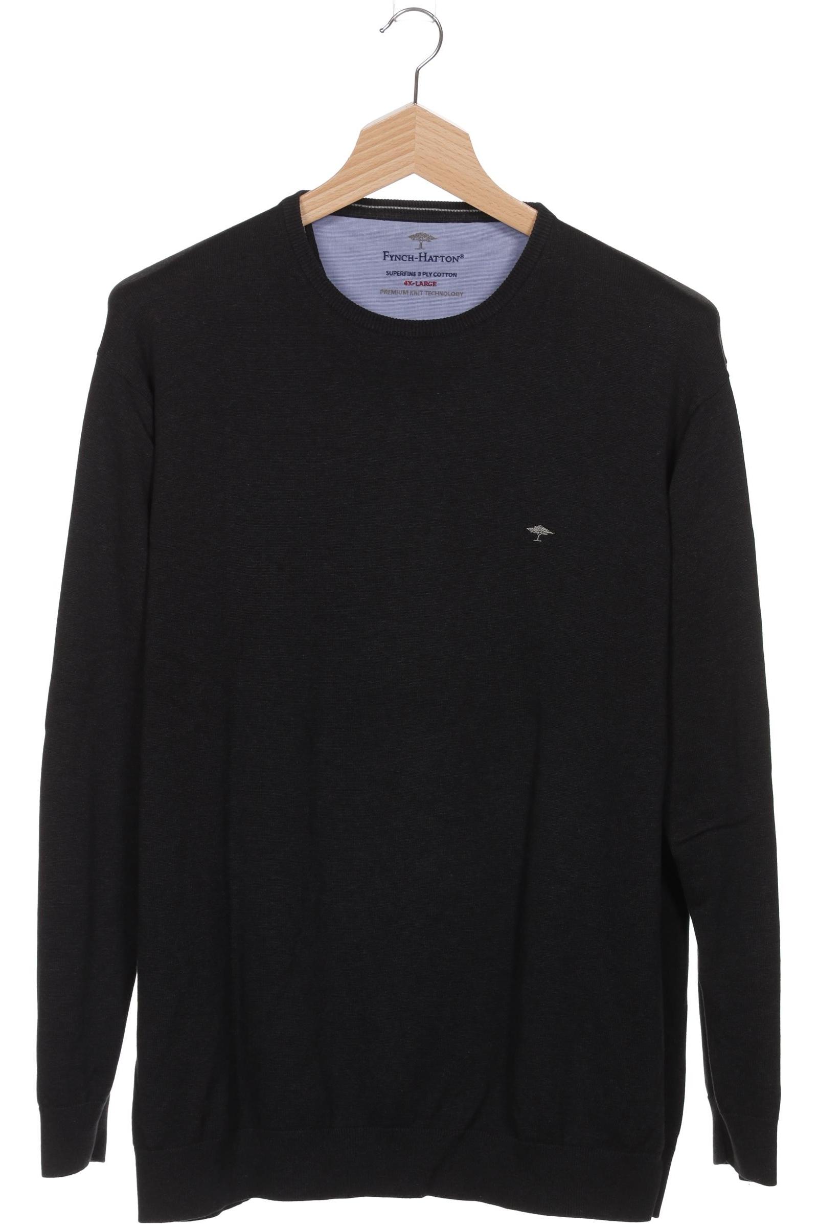 

Fynch Hatton Herren Pullover, schwarz, Gr. 60