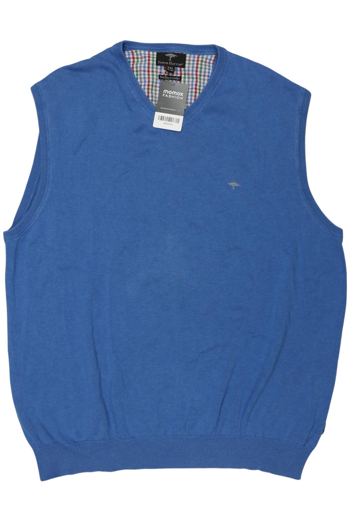 

Fynch Hatton Herren Pullover, blau, Gr. 56