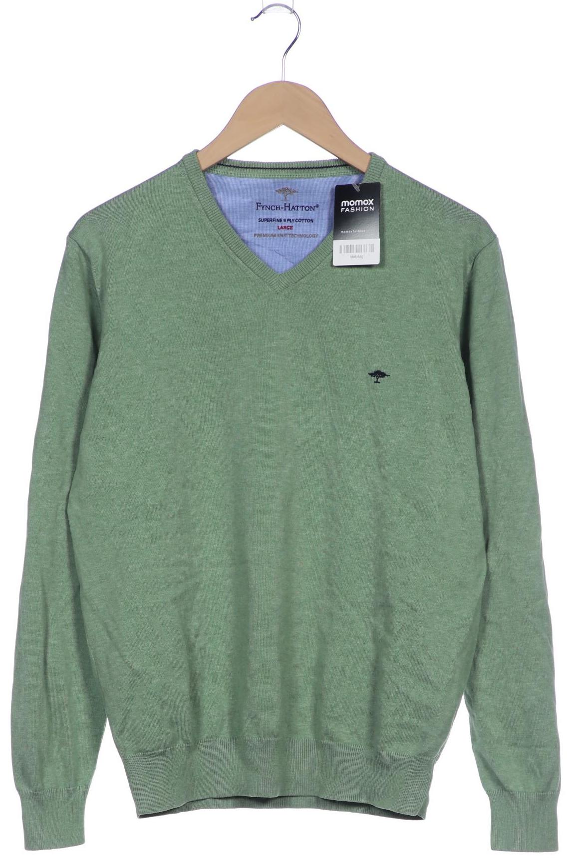 

Fynch Hatton Herren Pullover, hellgrün, Gr. 52