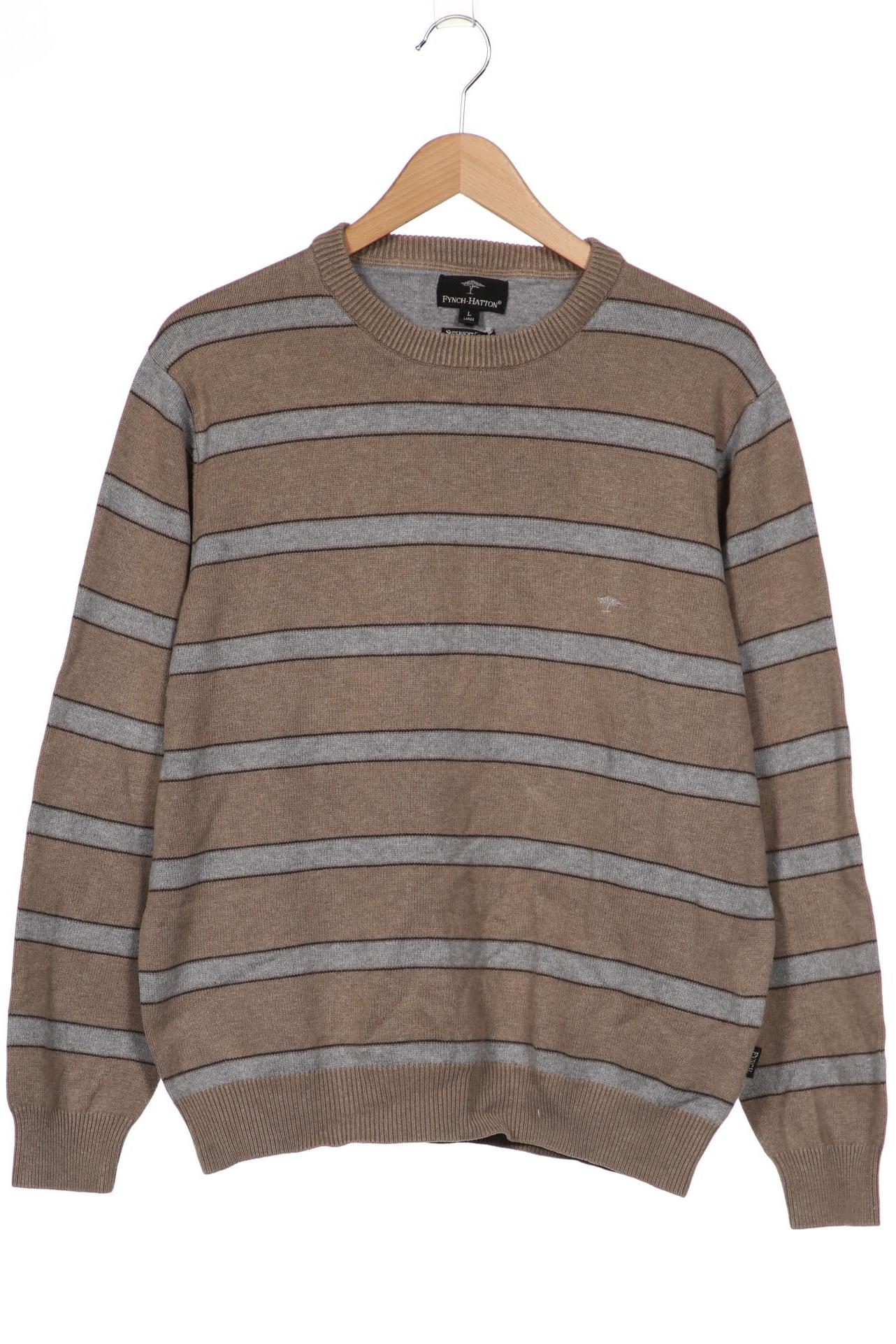 

Fynch Hatton Herren Pullover, grau