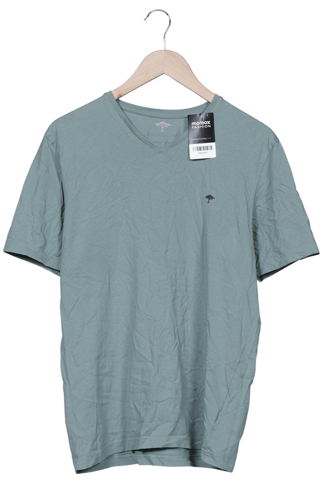 Thumbnail - Fynch Hatton Herren T-Shirt, türkis, Gr. 52