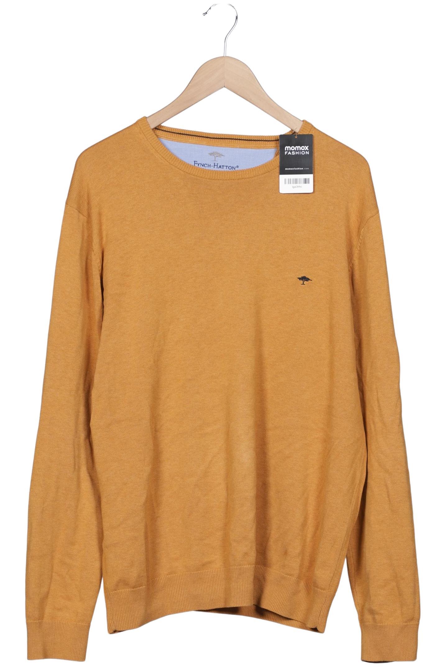 

Fynch Hatton Herren Pullover, gelb, Gr. 54