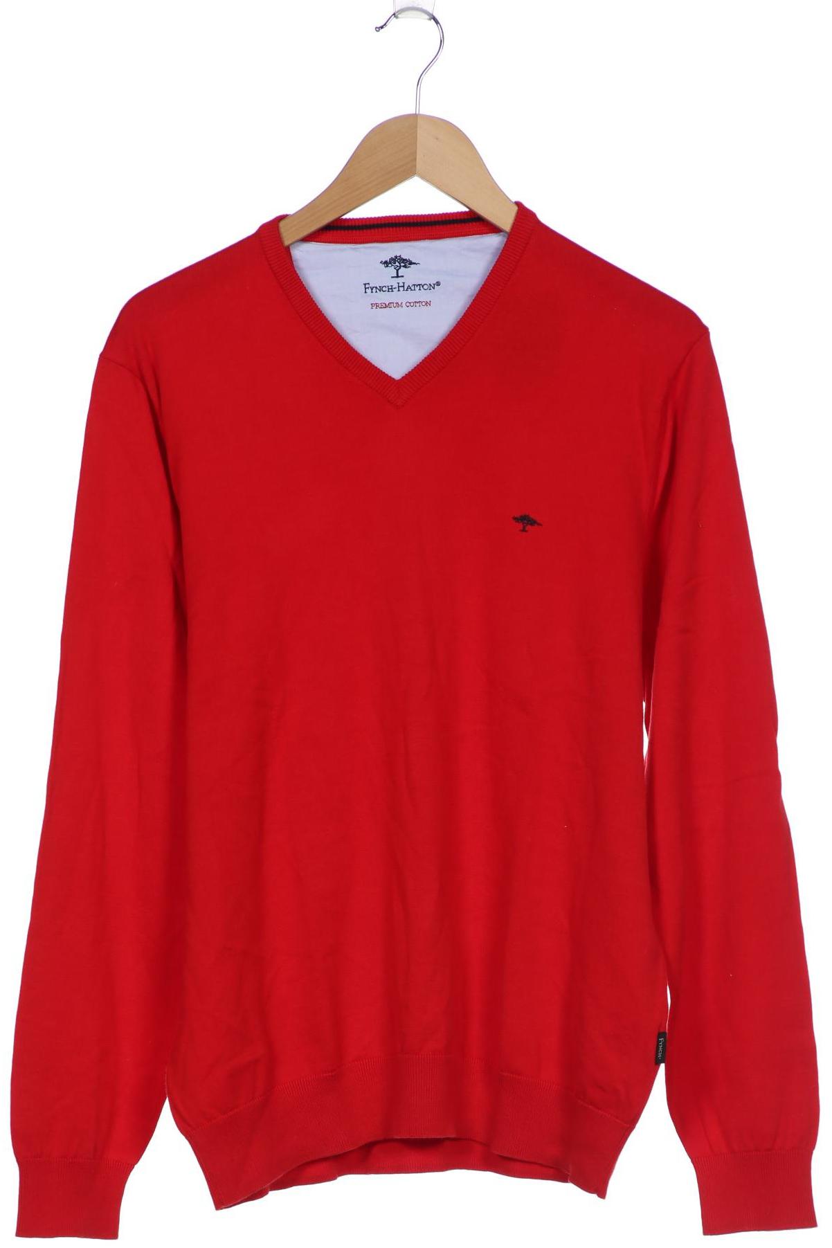 

Fynch Hatton Herren Pullover, rot, Gr. 52