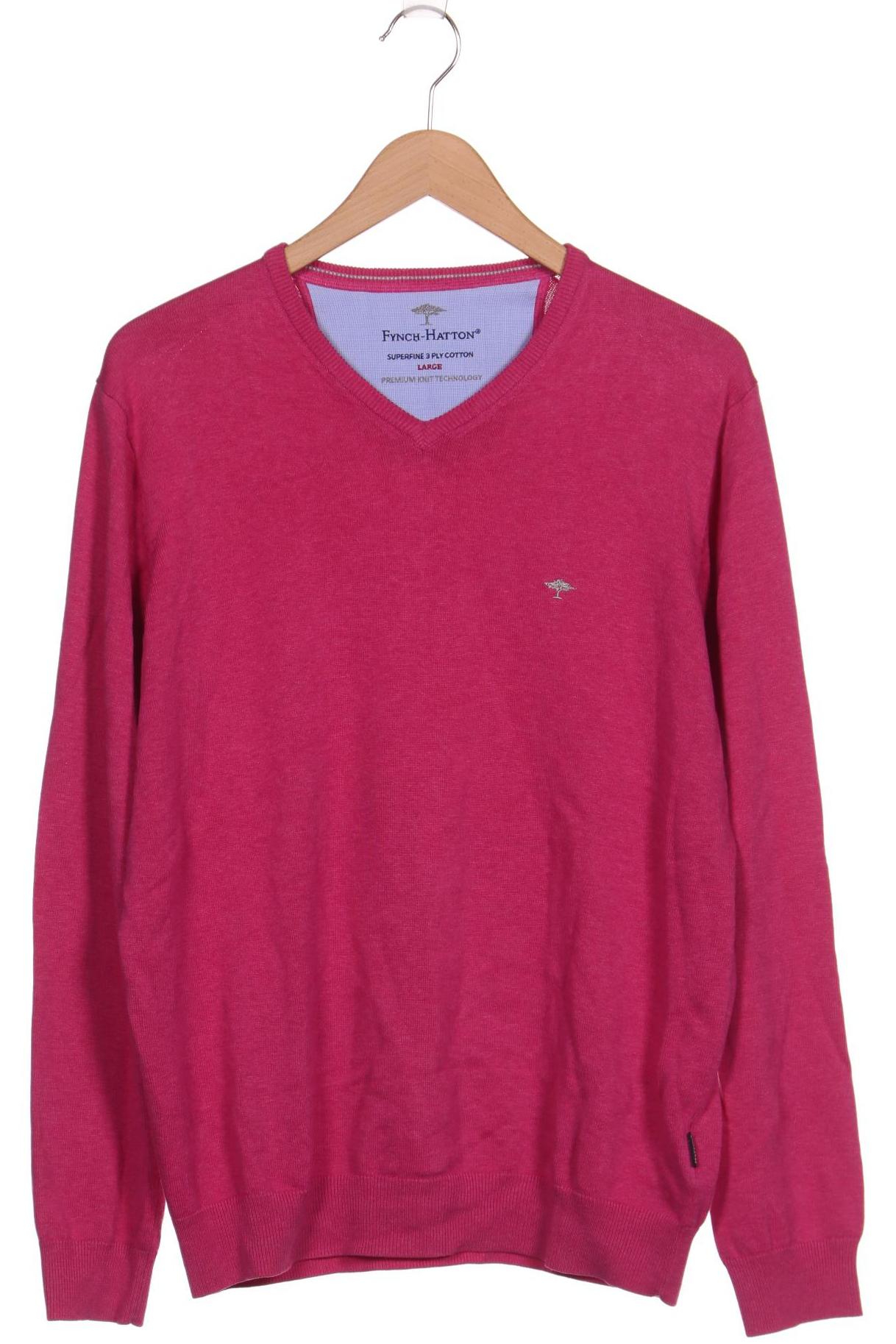 

Fynch Hatton Herren Pullover, pink