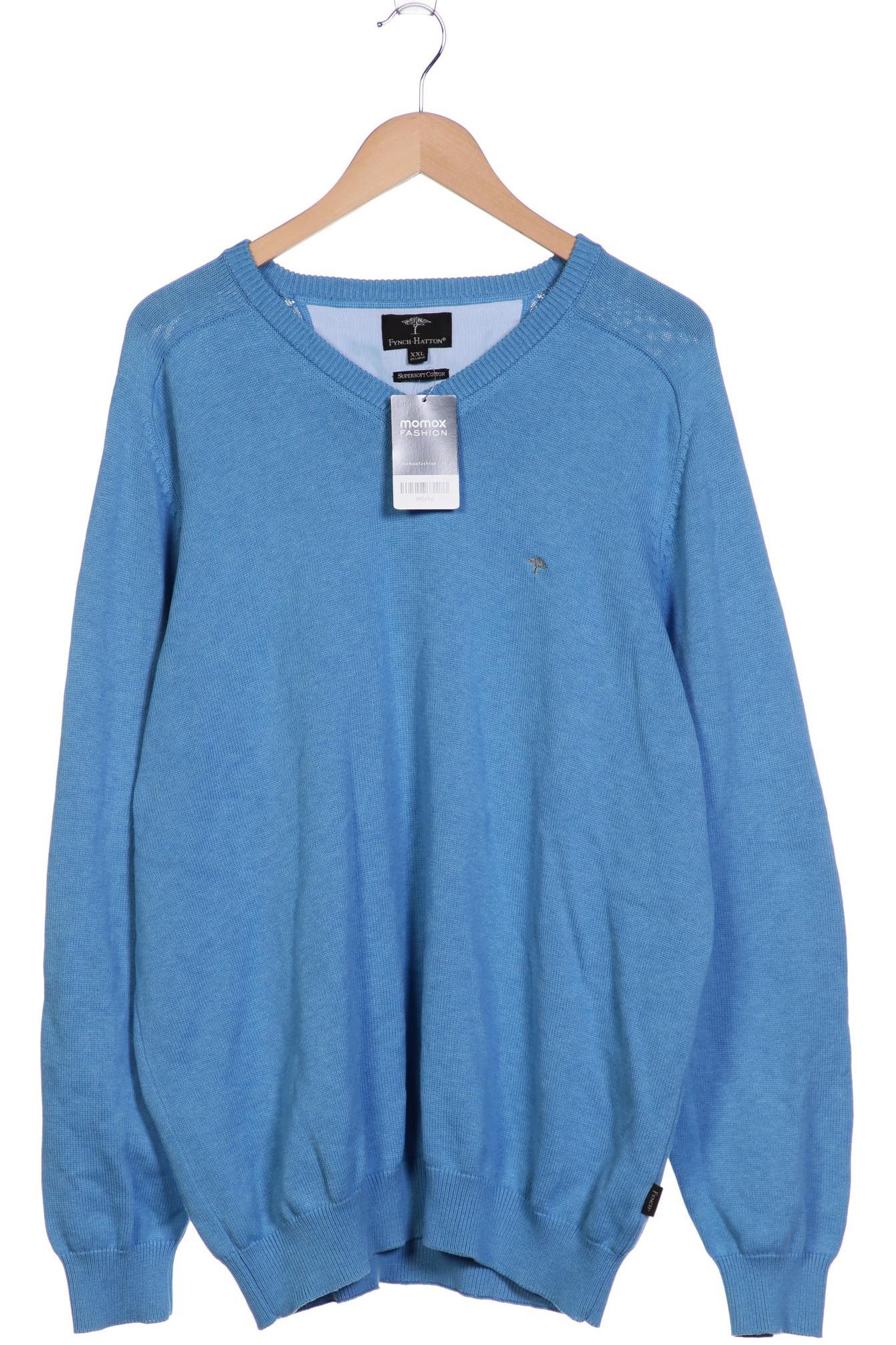 

Fynch Hatton Herren Pullover, blau, Gr. 56