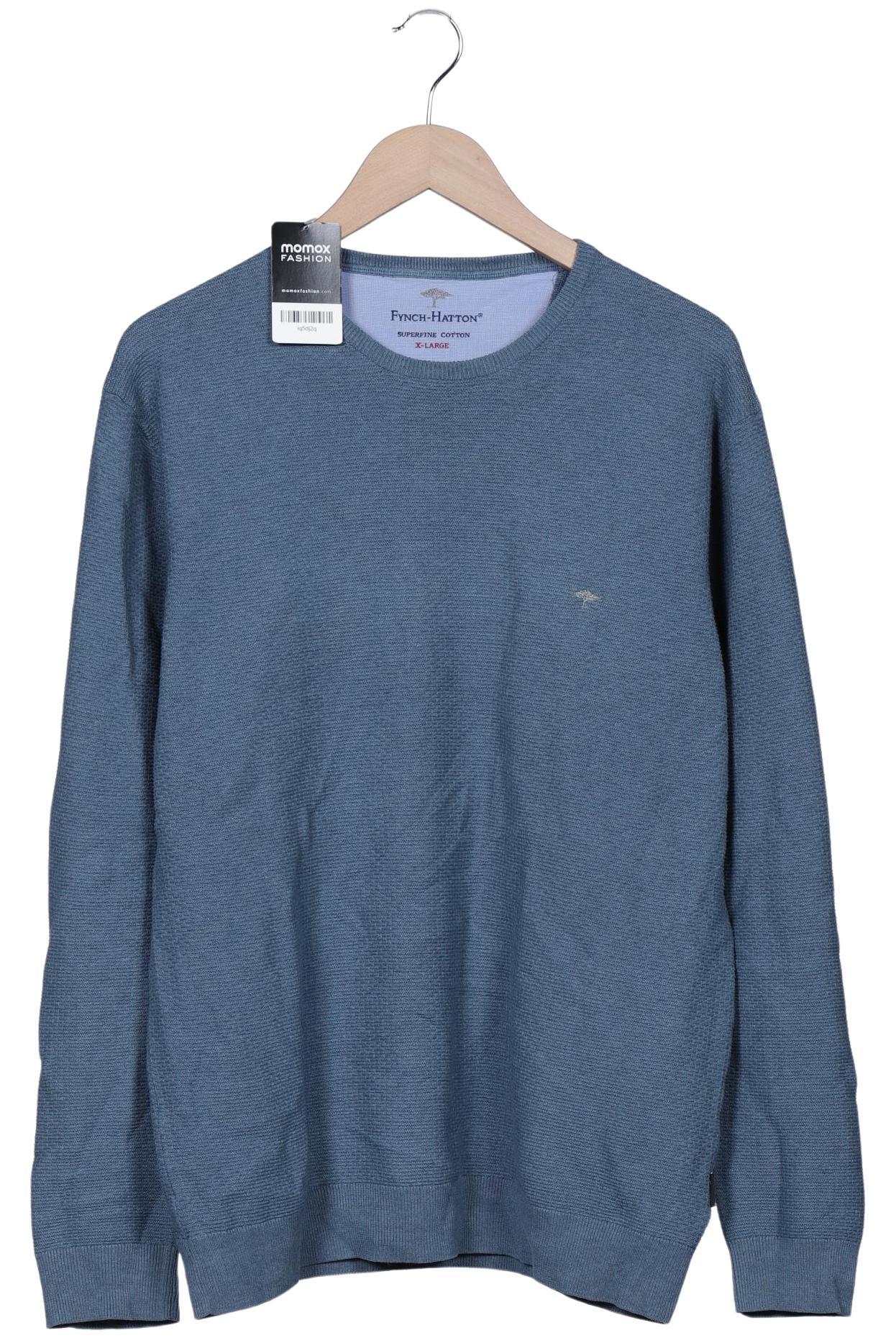 

Fynch Hatton Herren Pullover, blau, Gr. 54
