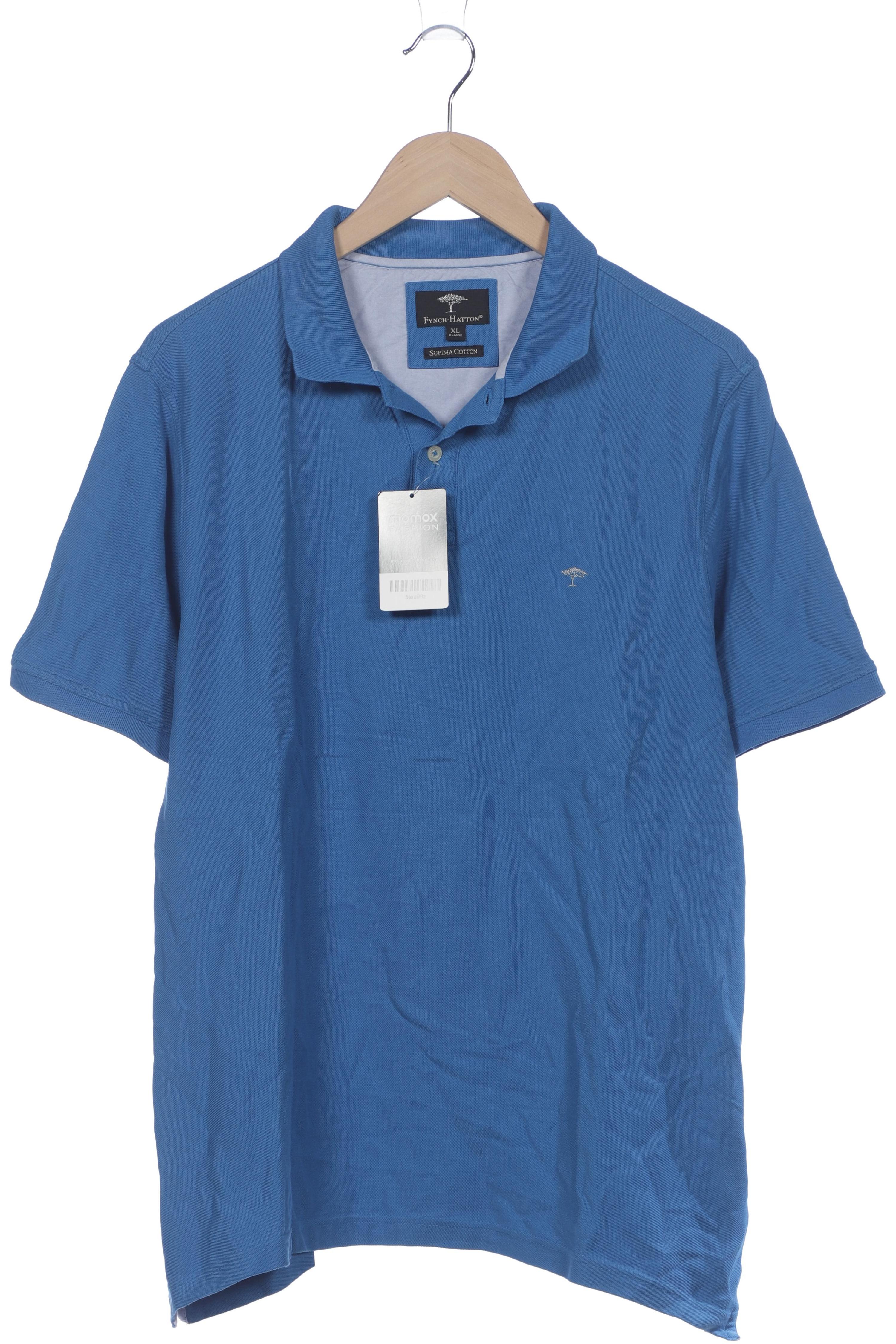 

Fynch Hatton Herren Poloshirt, blau, Gr. 54