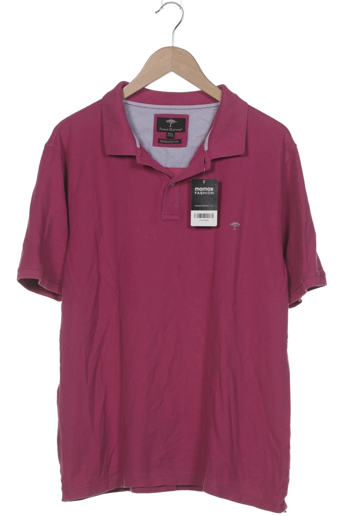 

Fynch Hatton Herren Poloshirt, pink, Gr. 56