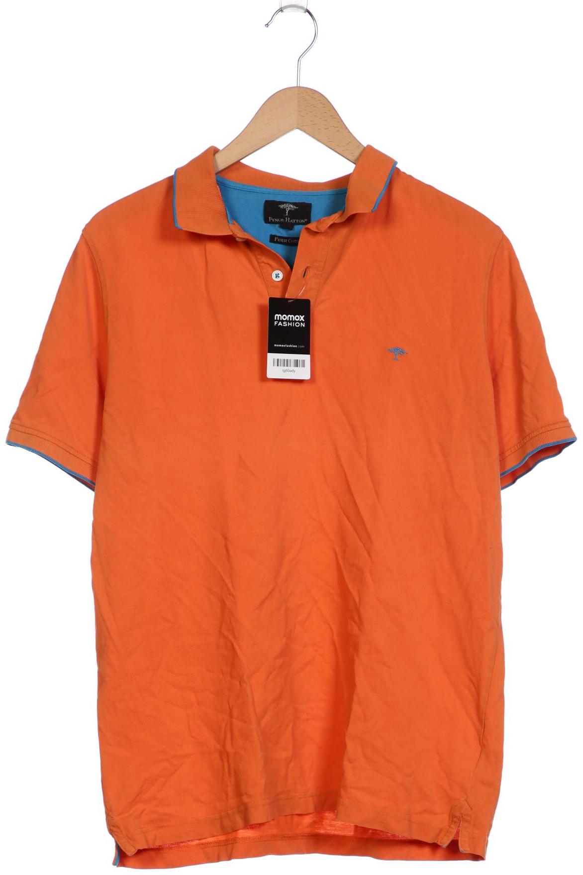 

Fynch Hatton Herren Poloshirt, orange, Gr. 52