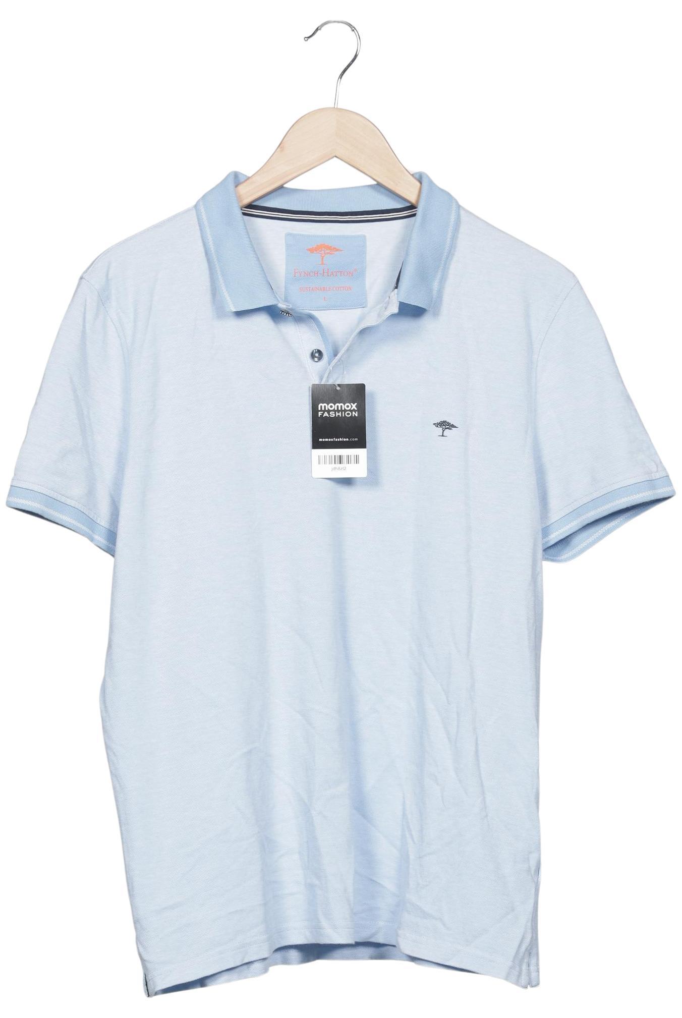

Fynch Hatton Herren Poloshirt, hellblau, Gr. 52