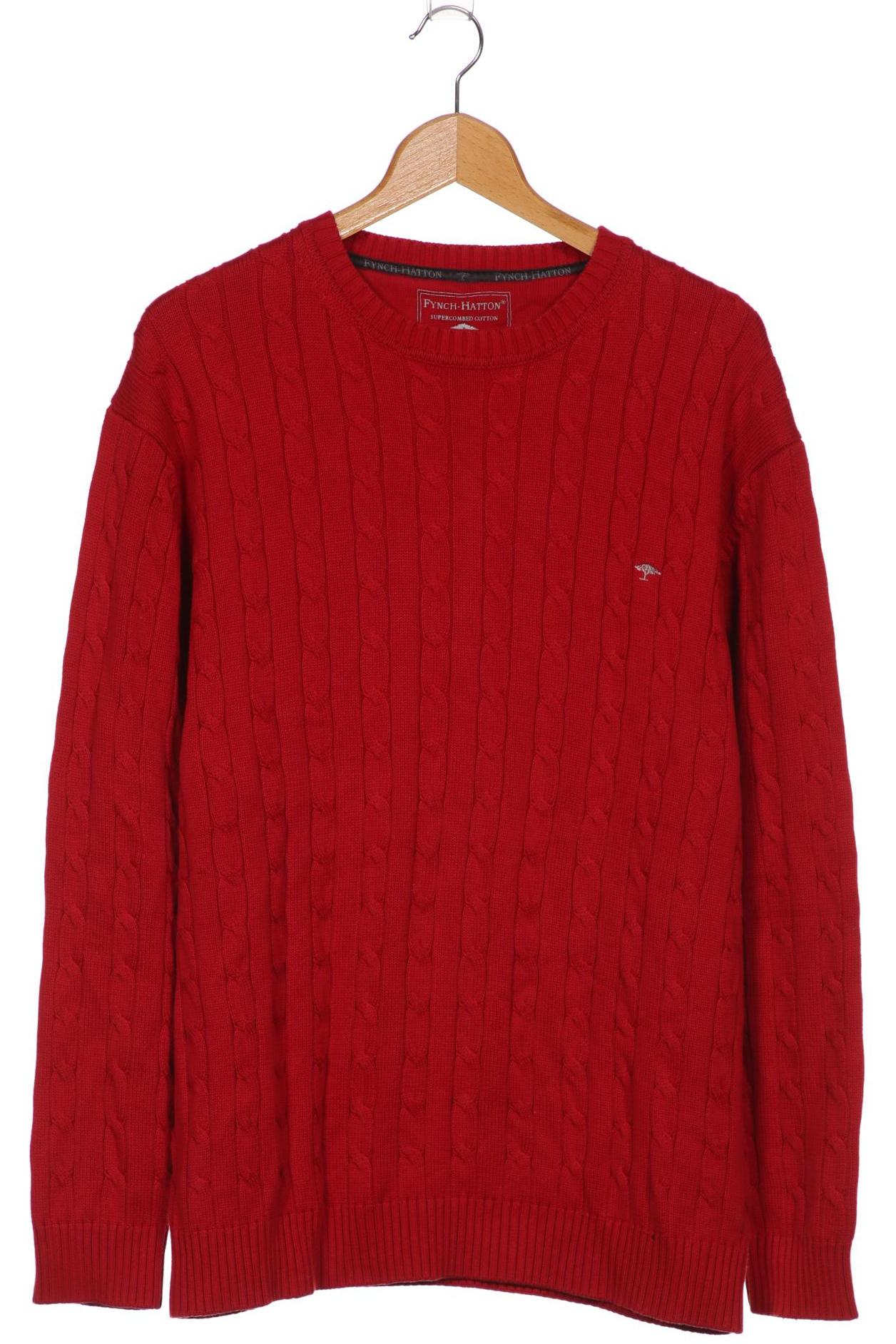 

Fynch Hatton Herren Pullover, rot, Gr. 56