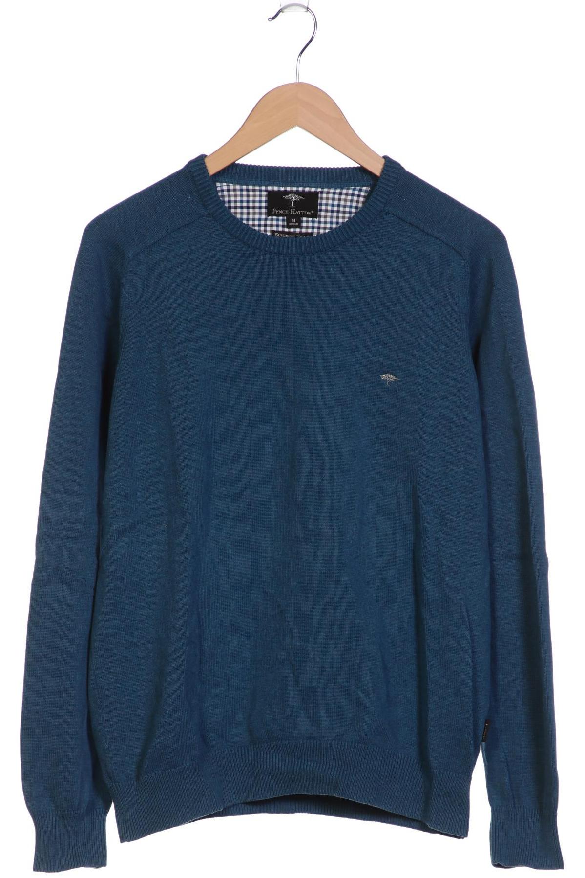 

Fynch Hatton Herren Pullover, blau, Gr. 48