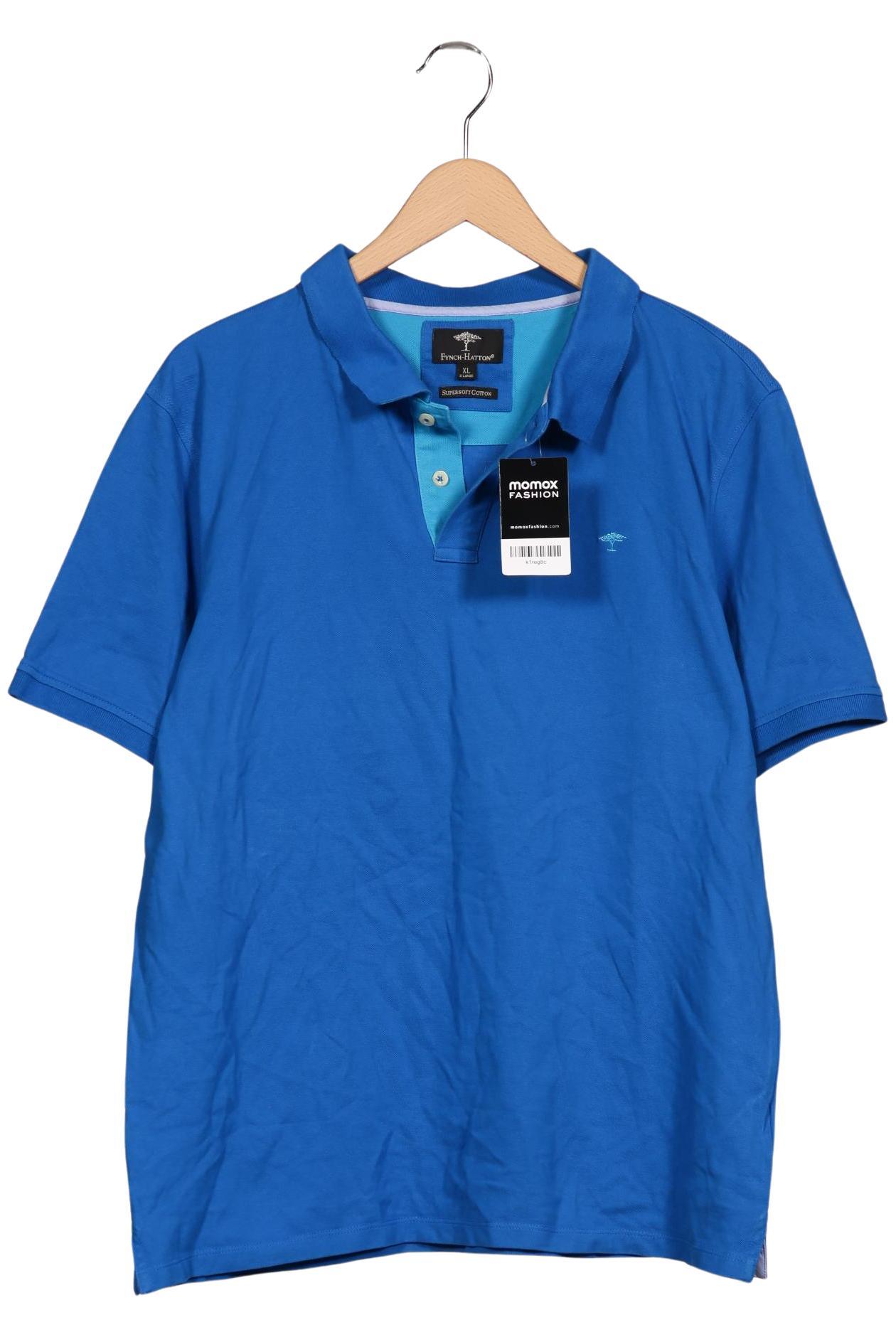 

Fynch Hatton Herren Poloshirt, blau, Gr. 54