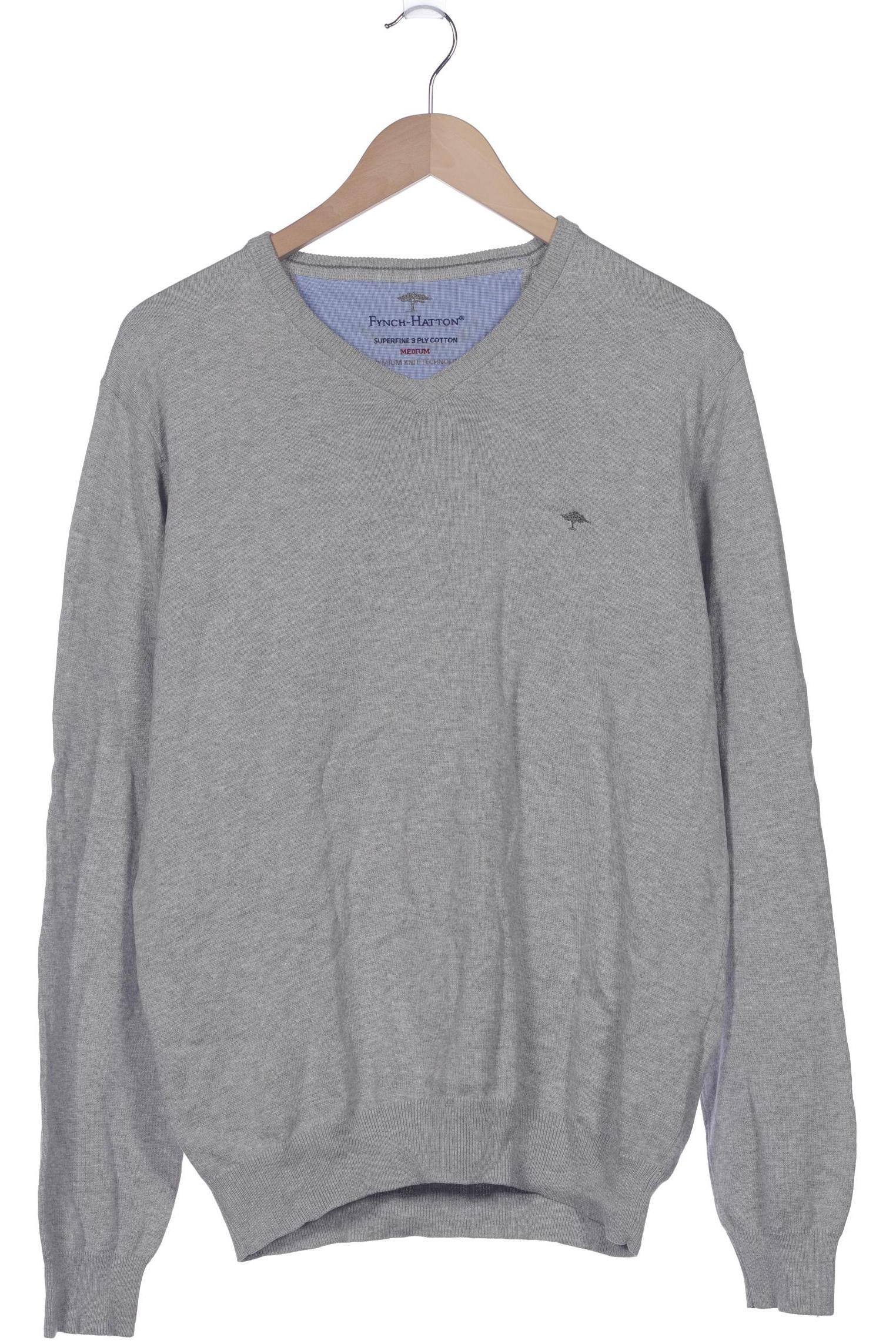 

Fynch Hatton Herren Pullover, grau