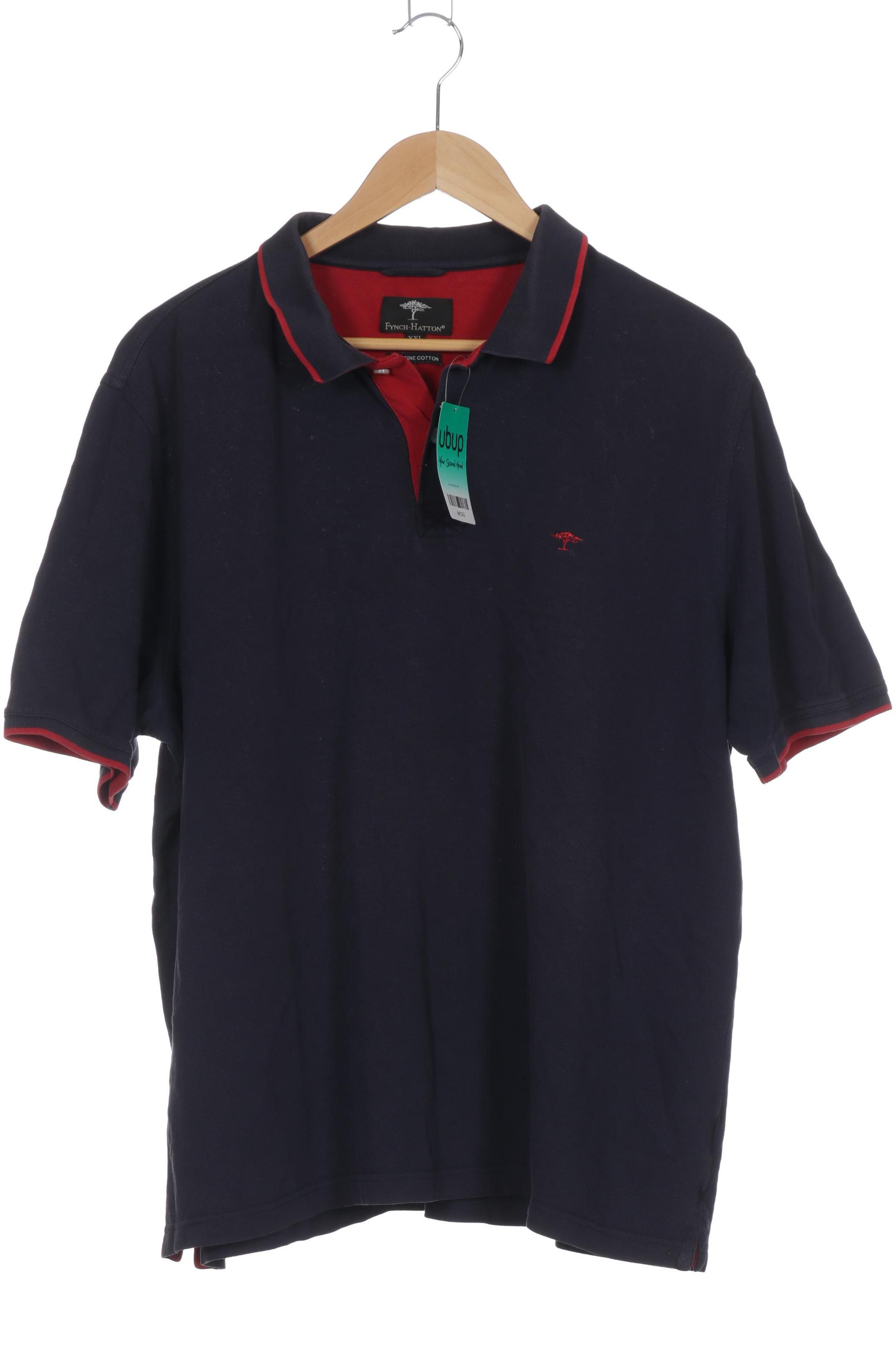 

Fynch Hatton Herren Poloshirt, blau, Gr. 56