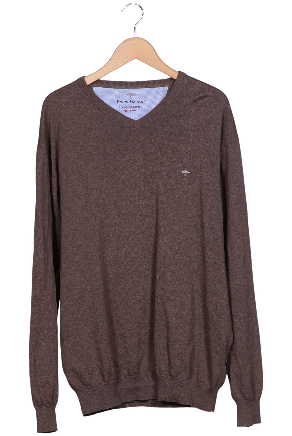 

Fynch Hatton Herren Pullover, braun, Gr. 56