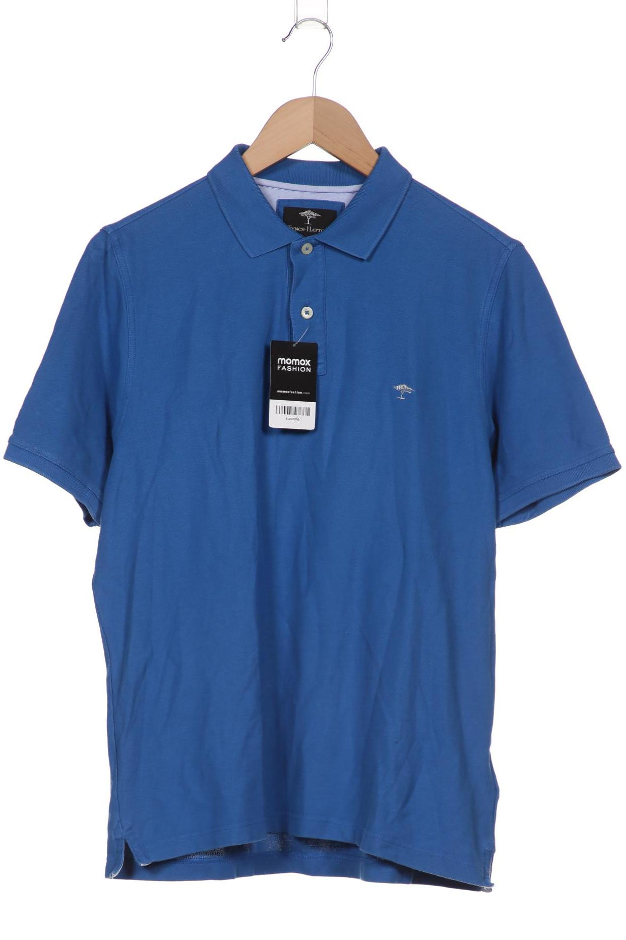 

Fynch Hatton Herren Poloshirt, blau