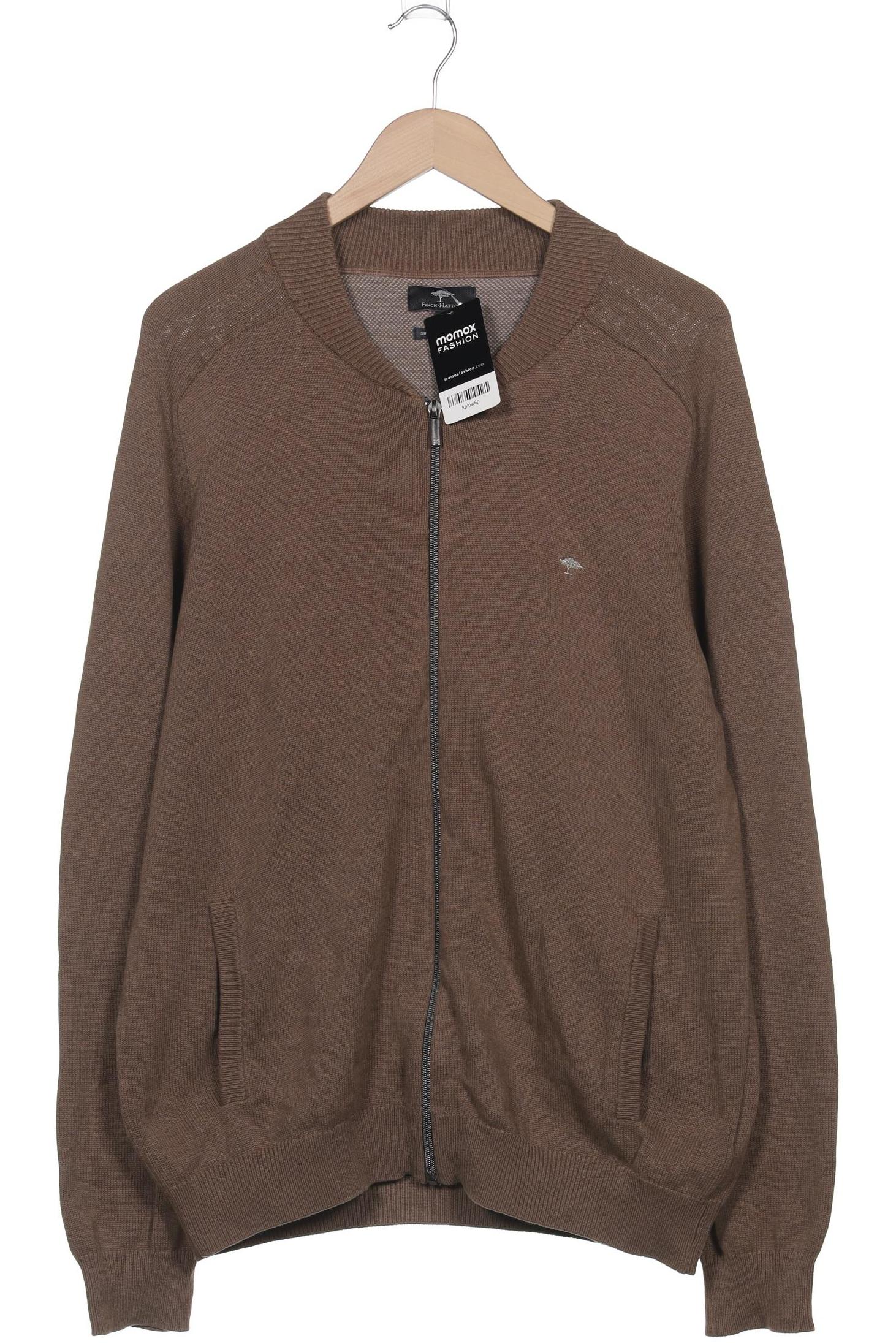 

Fynch Hatton Herren Strickjacke, braun, Gr. 54