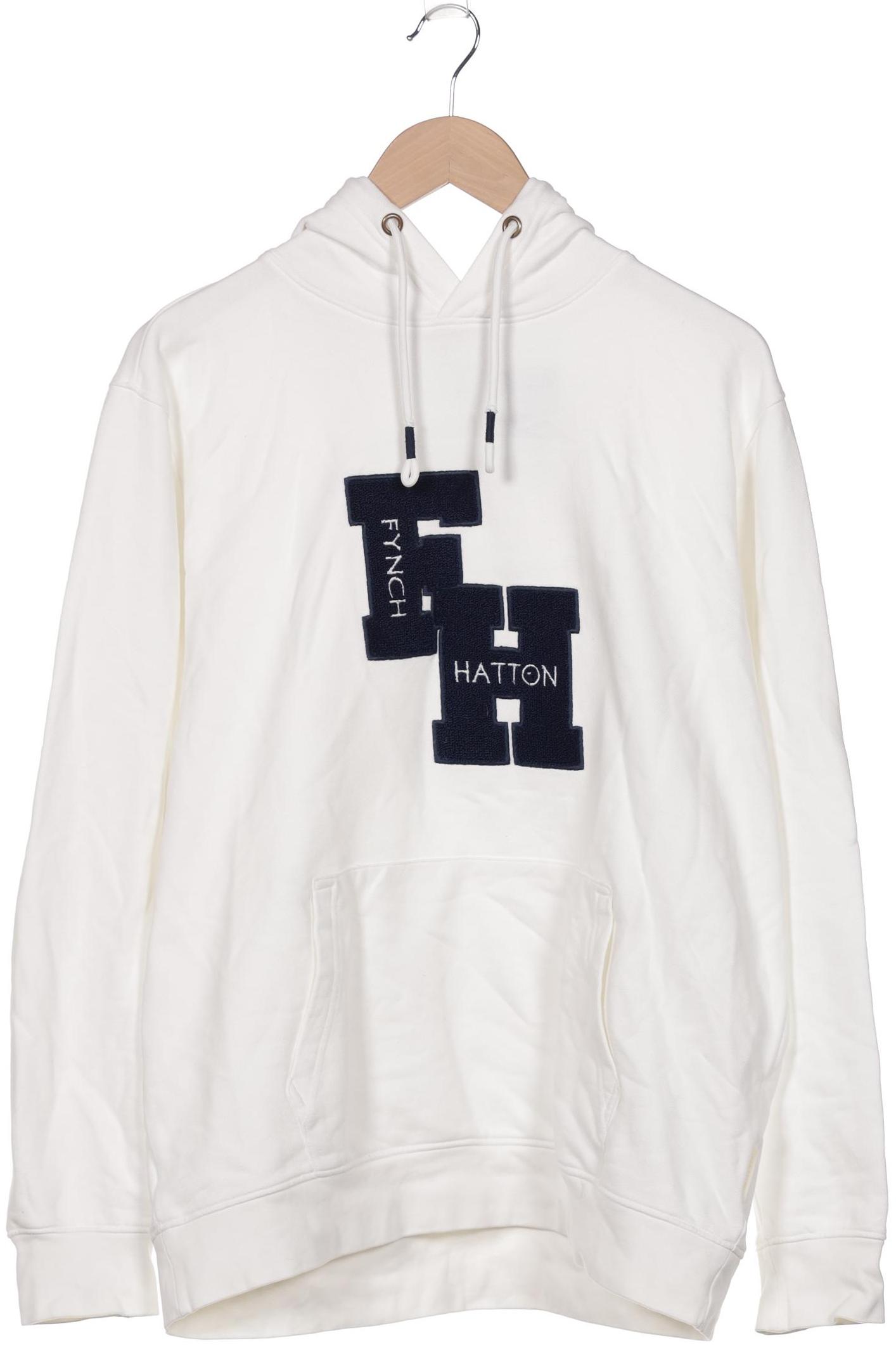 

Fynch Hatton Herren Kapuzenpullover, weiß, Gr. 54