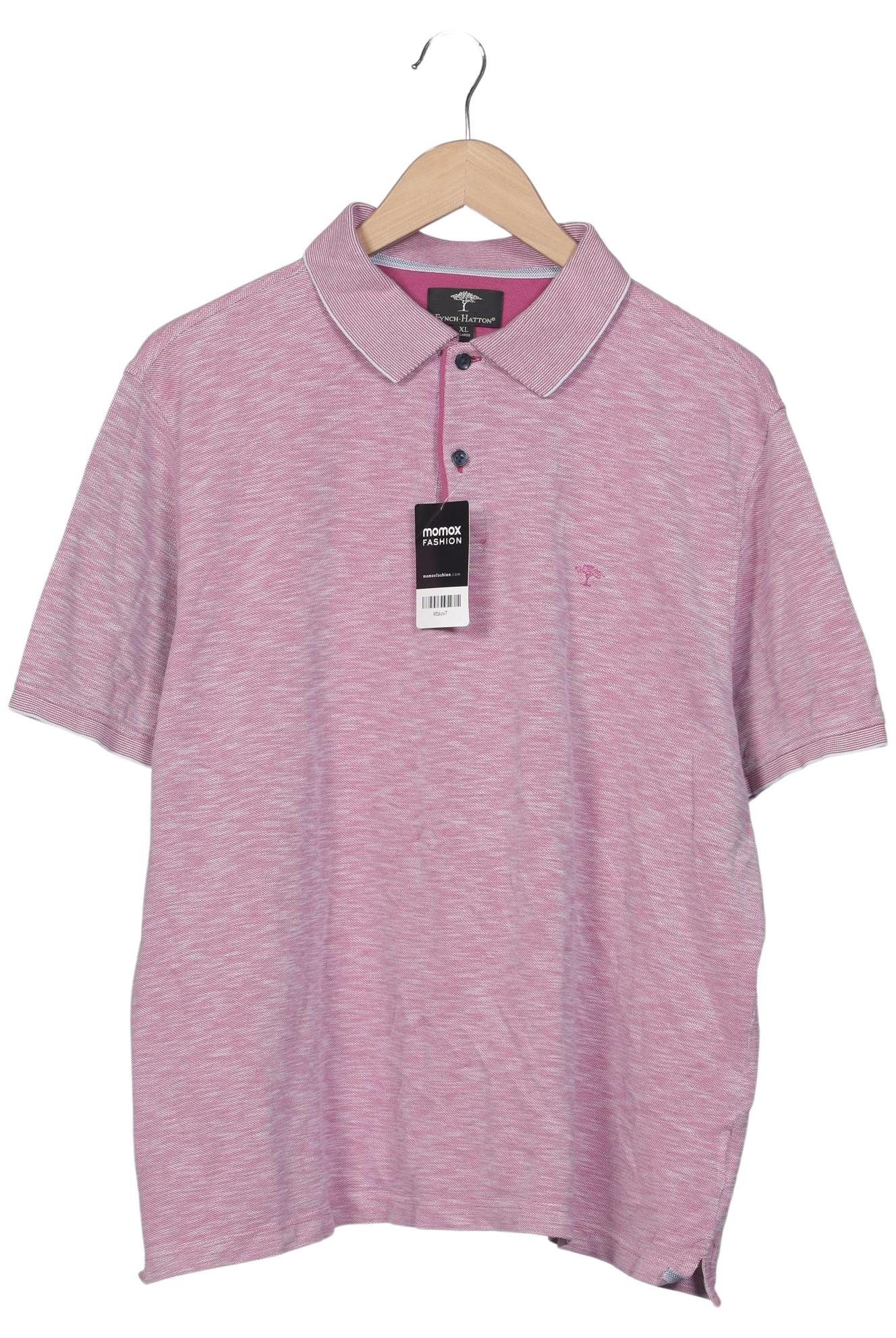 Thumbnail - Fynch Hatton Herren Poloshirt, pink, Gr. 54