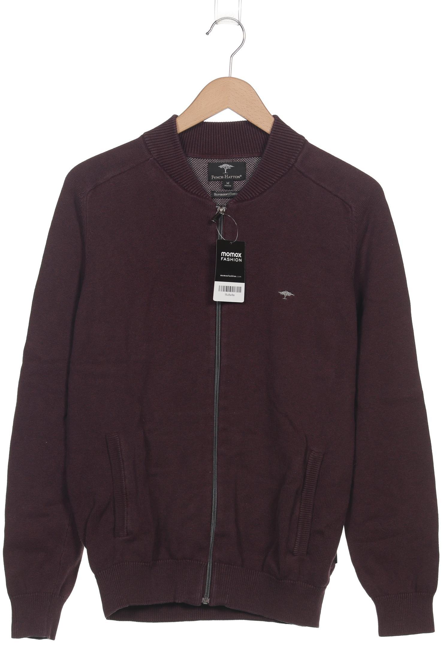 

Fynch Hatton Herren Strickjacke, bordeaux, Gr. 48