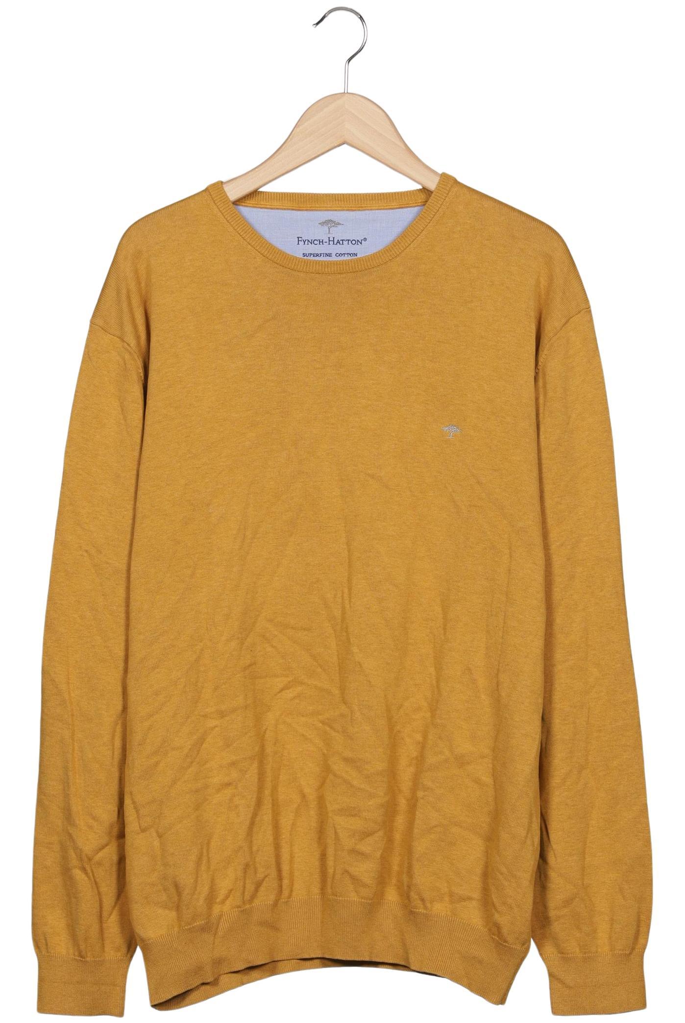 

Fynch Hatton Herren Pullover, gelb, Gr. 58