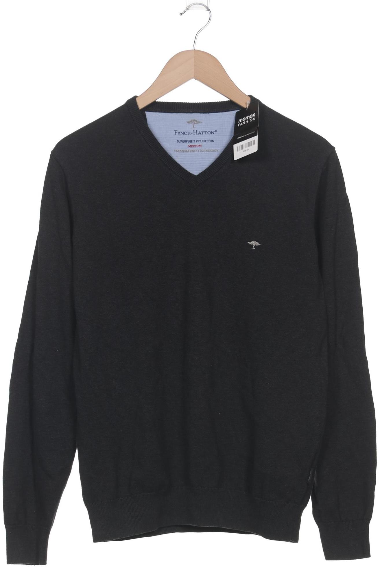 

Fynch Hatton Herren Pullover, schwarz, Gr. 48