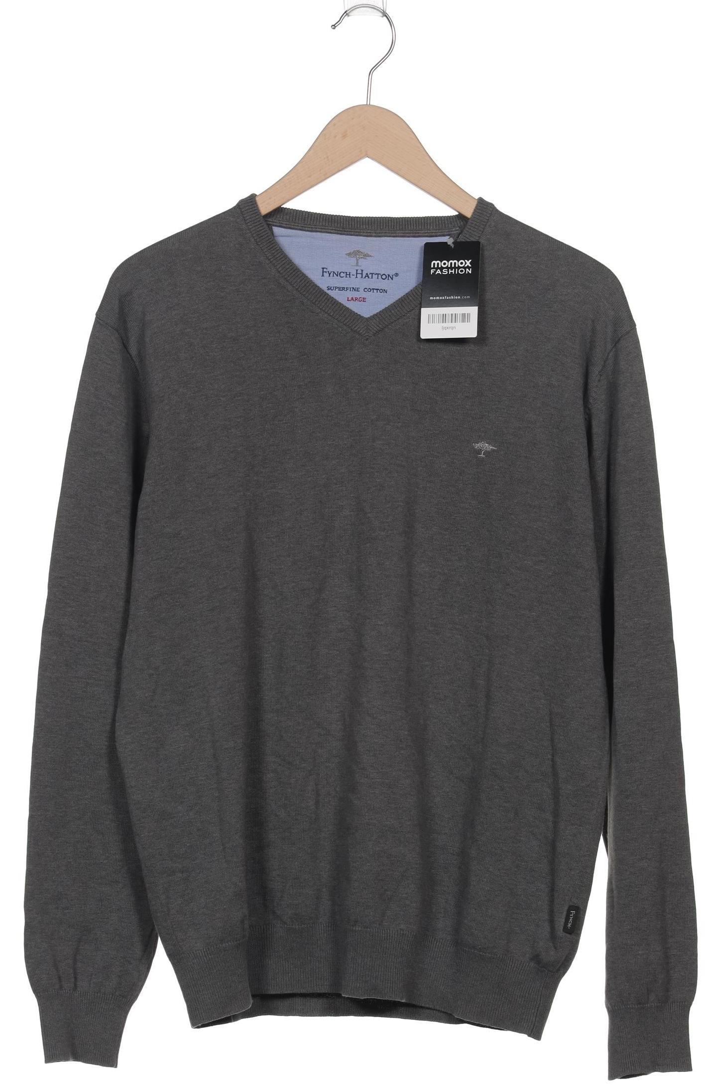 

Fynch Hatton Herren Pullover, grau, Gr. 52