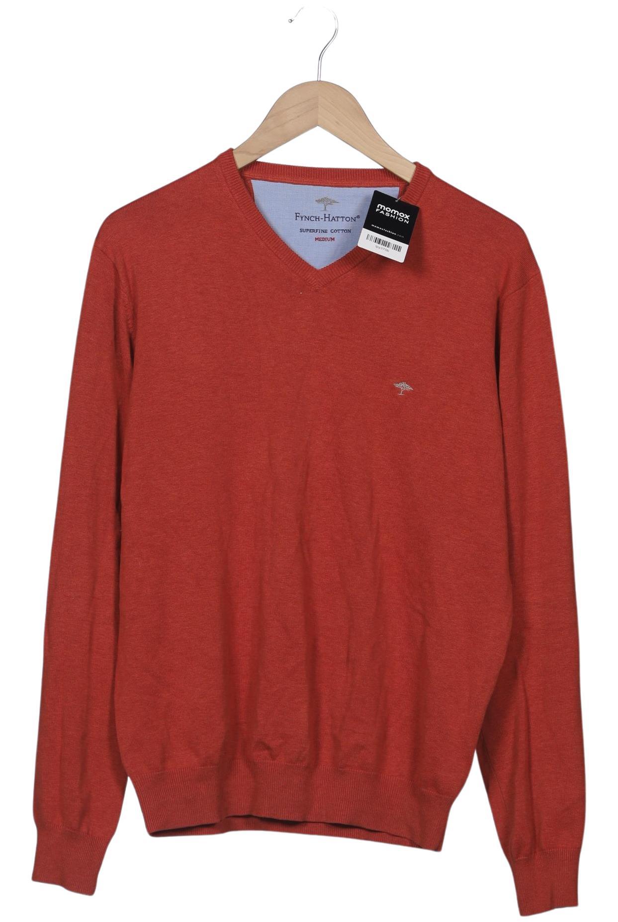 

Fynch Hatton Herren Pullover, orange, Gr. 48
