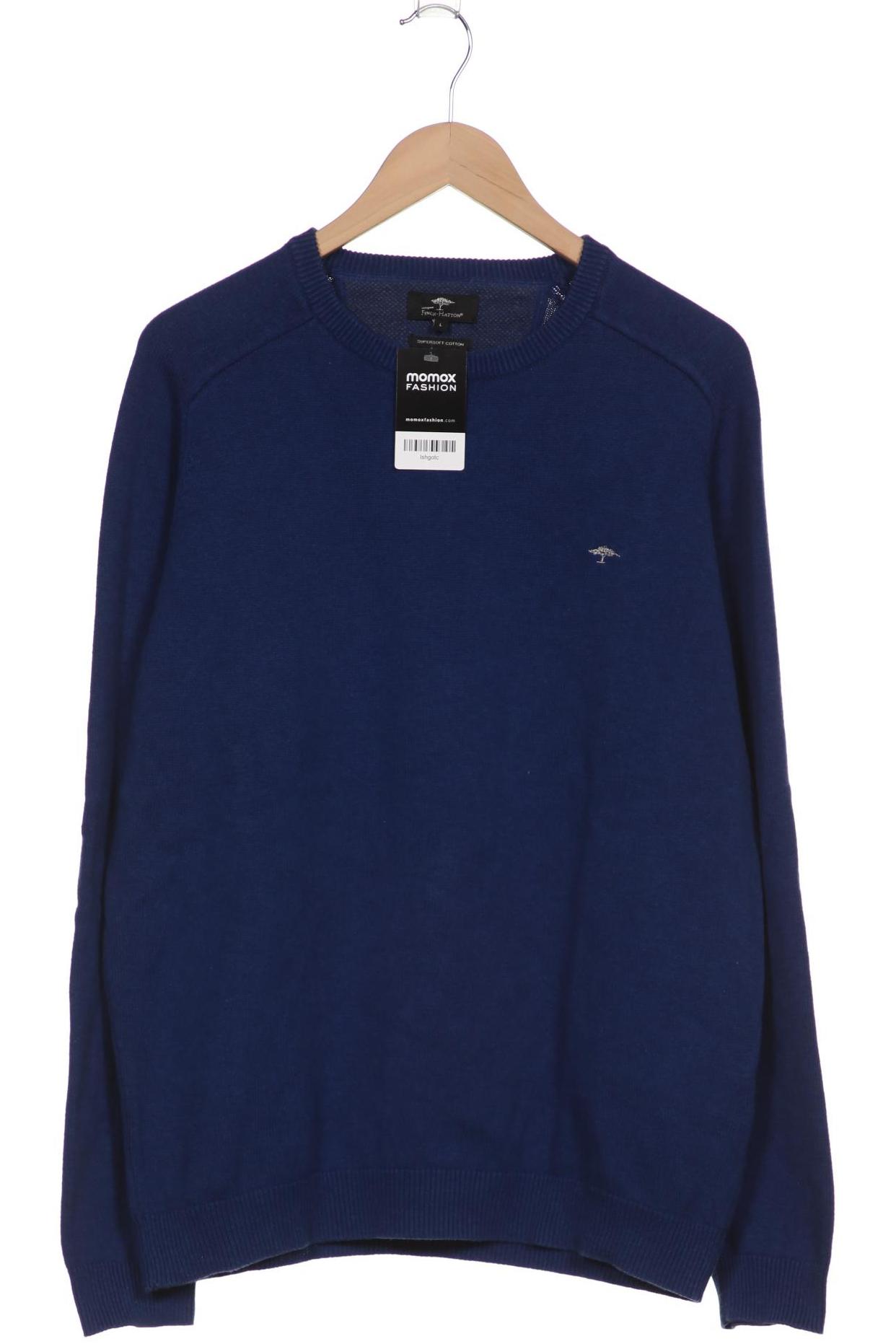 

Fynch Hatton Herren Pullover, blau