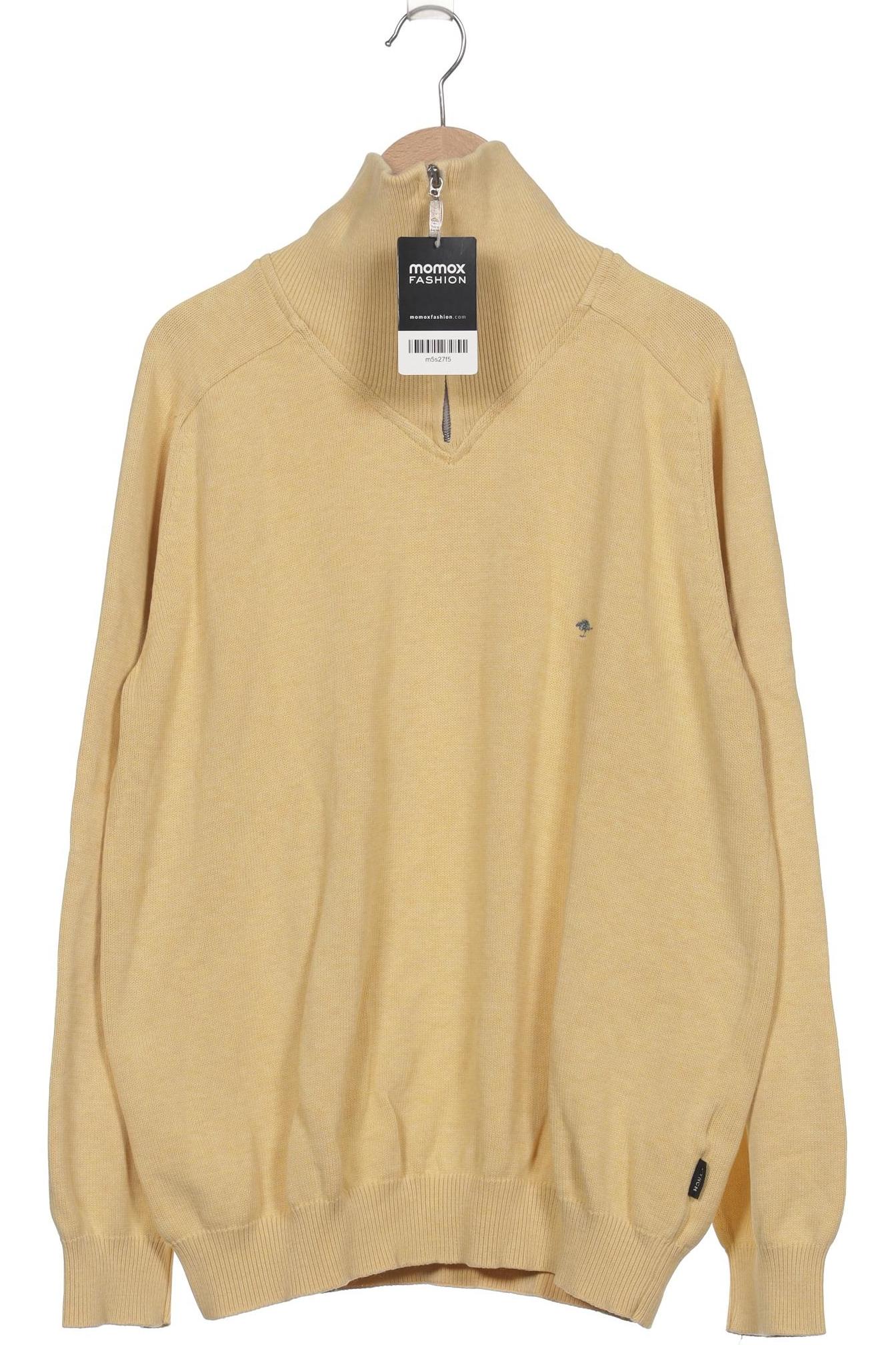 

Fynch Hatton Herren Pullover, gelb, Gr. 48