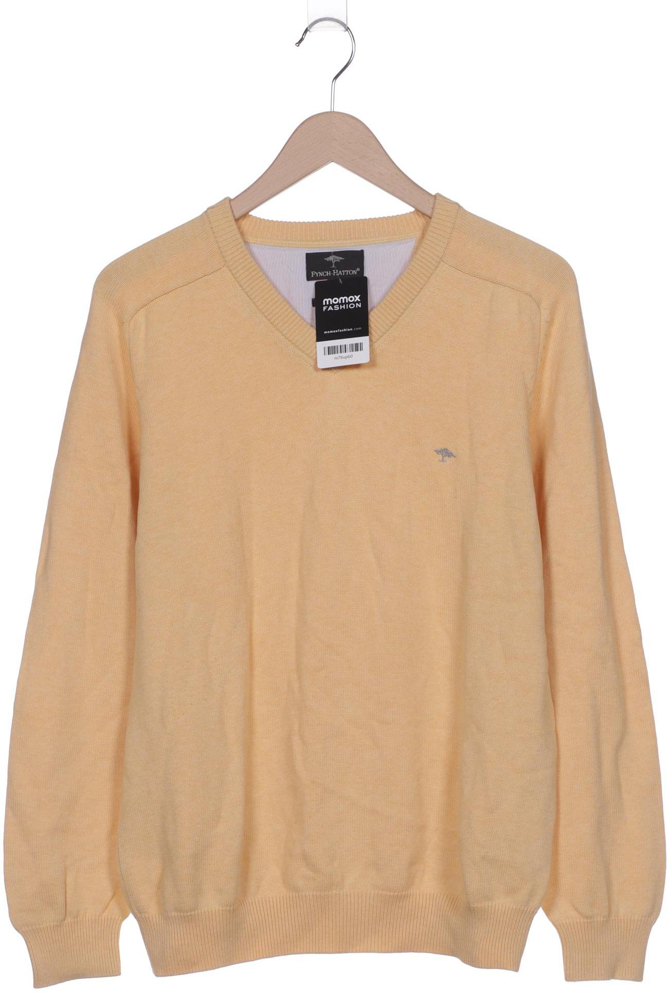

Fynch Hatton Herren Pullover, gelb, Gr. 52