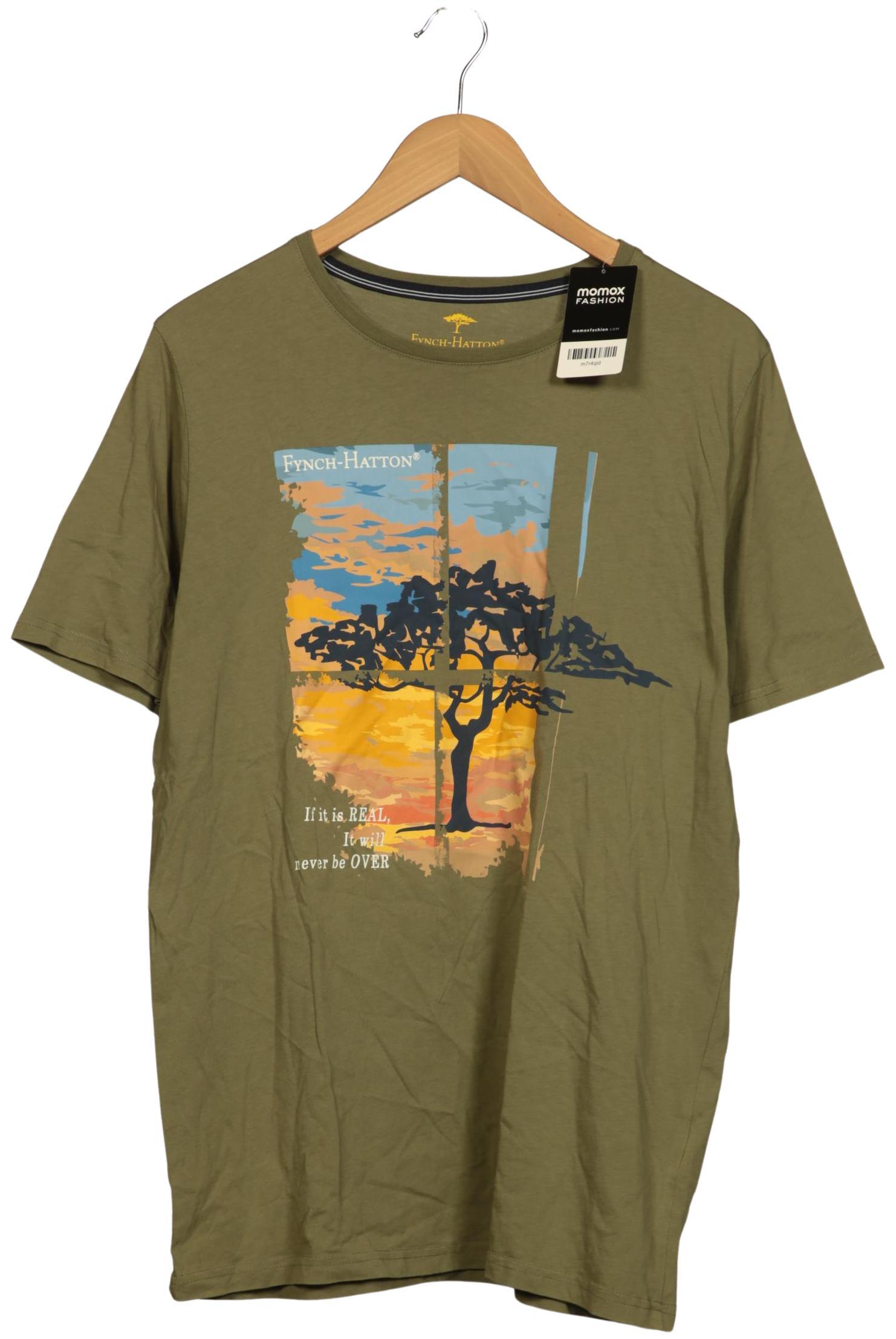 

Fynch Hatton Herren T-Shirt, grün, Gr. 52