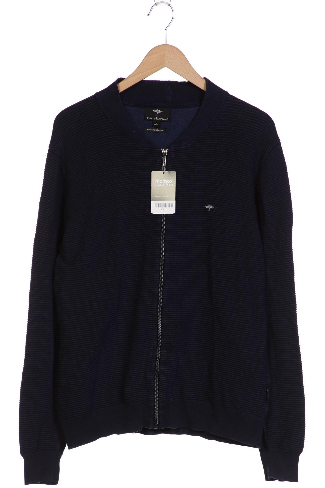 

Fynch Hatton Herren Strickjacke, marineblau