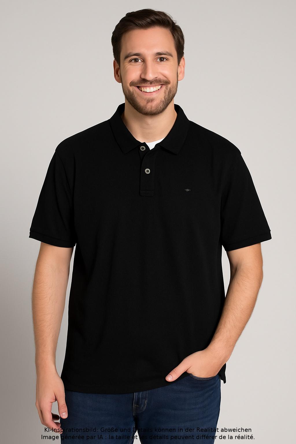 

Fynch Hatton Herren Poloshirt, schwarz, Gr. 56