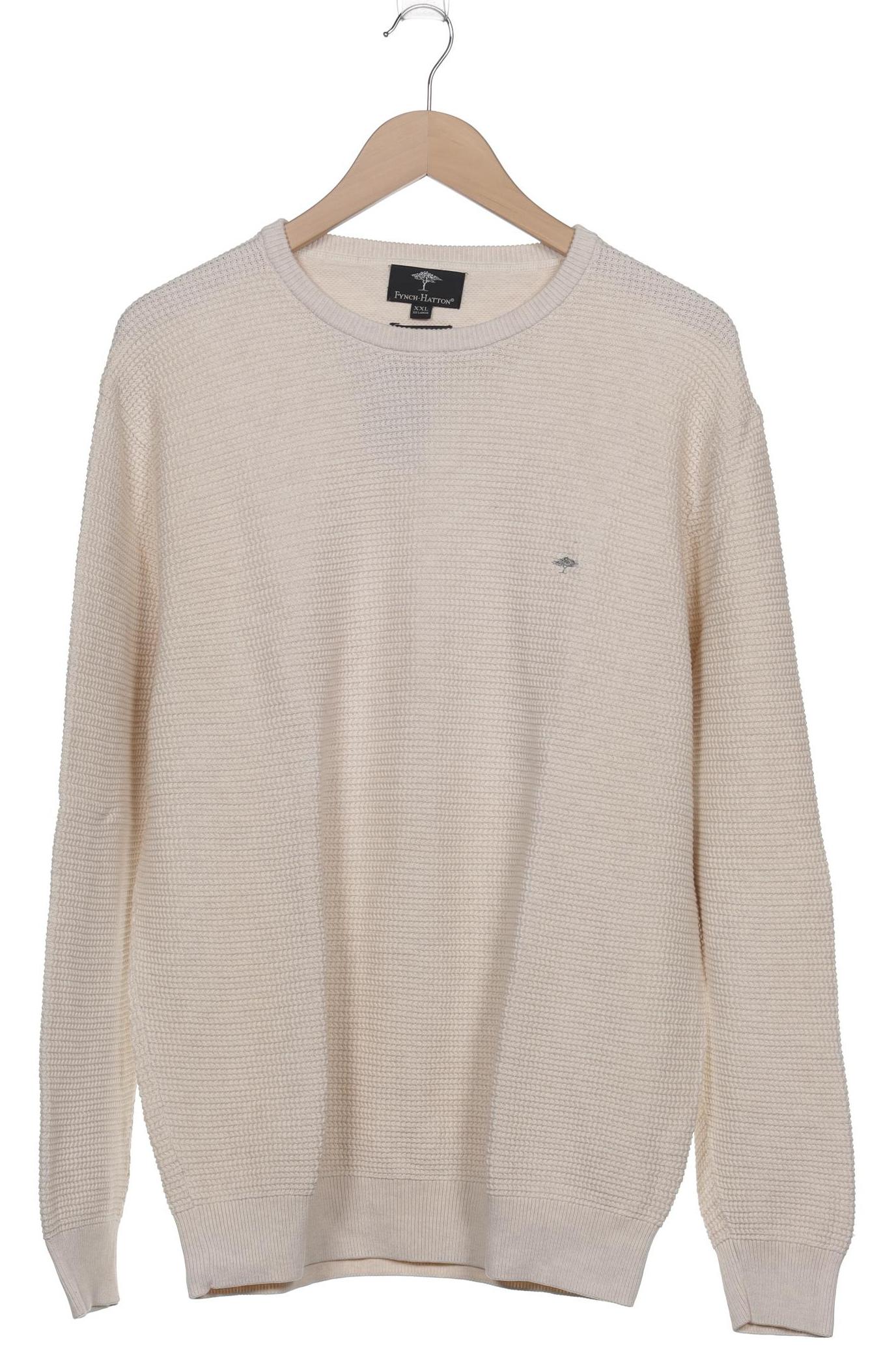 

Fynch Hatton Herren Pullover, cremeweiß, Gr. 56