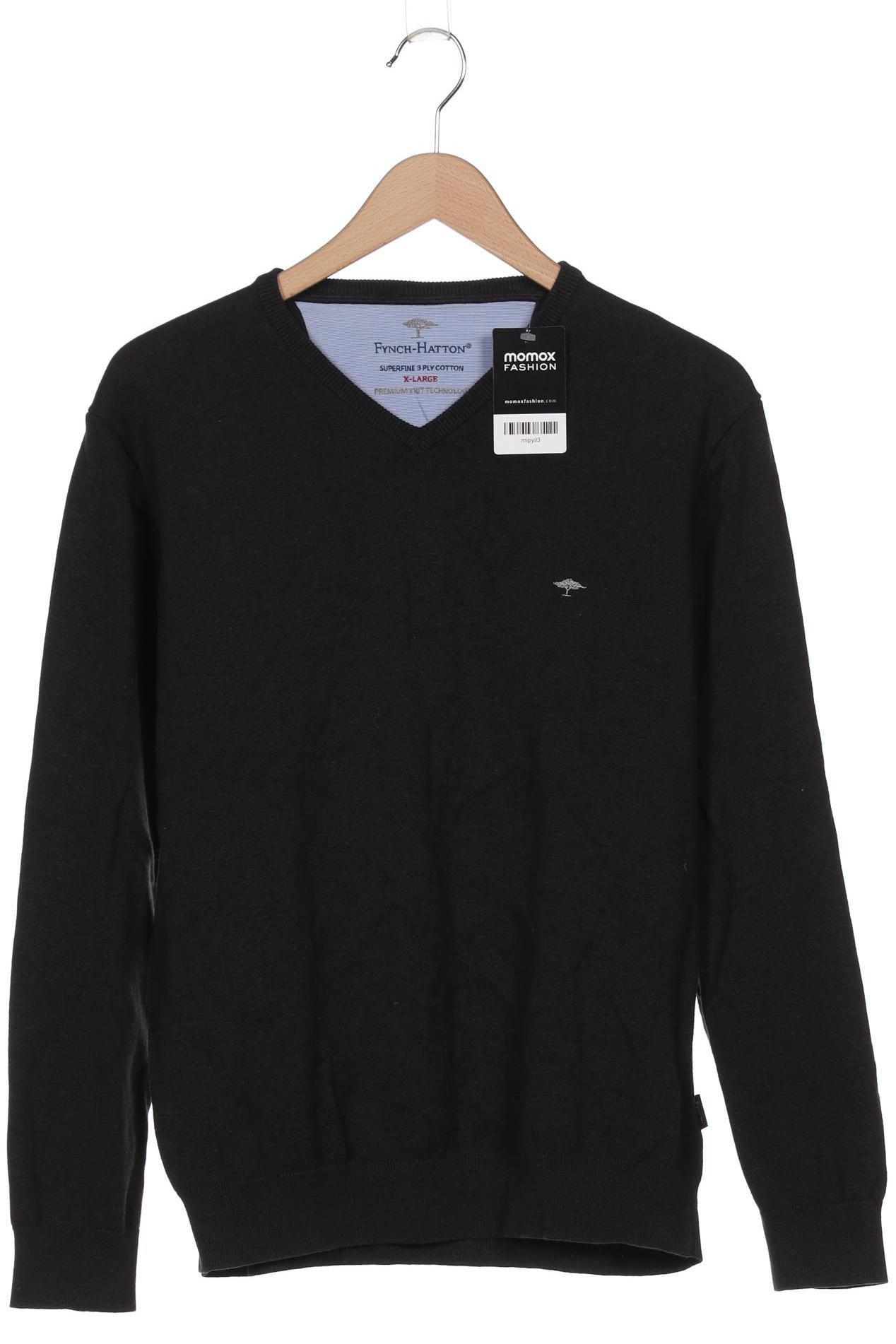 

Fynch Hatton Herren Pullover, schwarz, Gr. 54