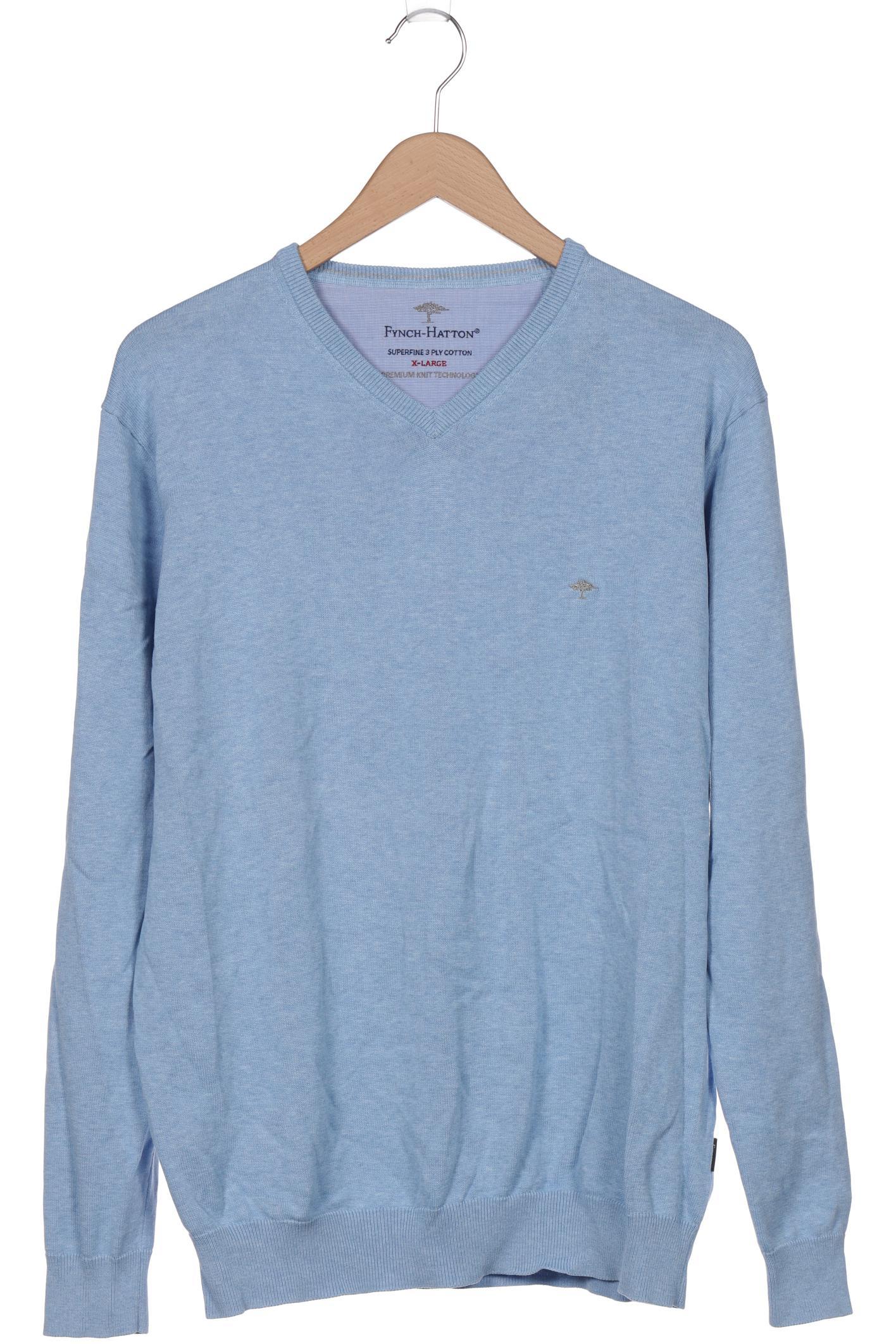 

Fynch Hatton Herren Pullover, blau