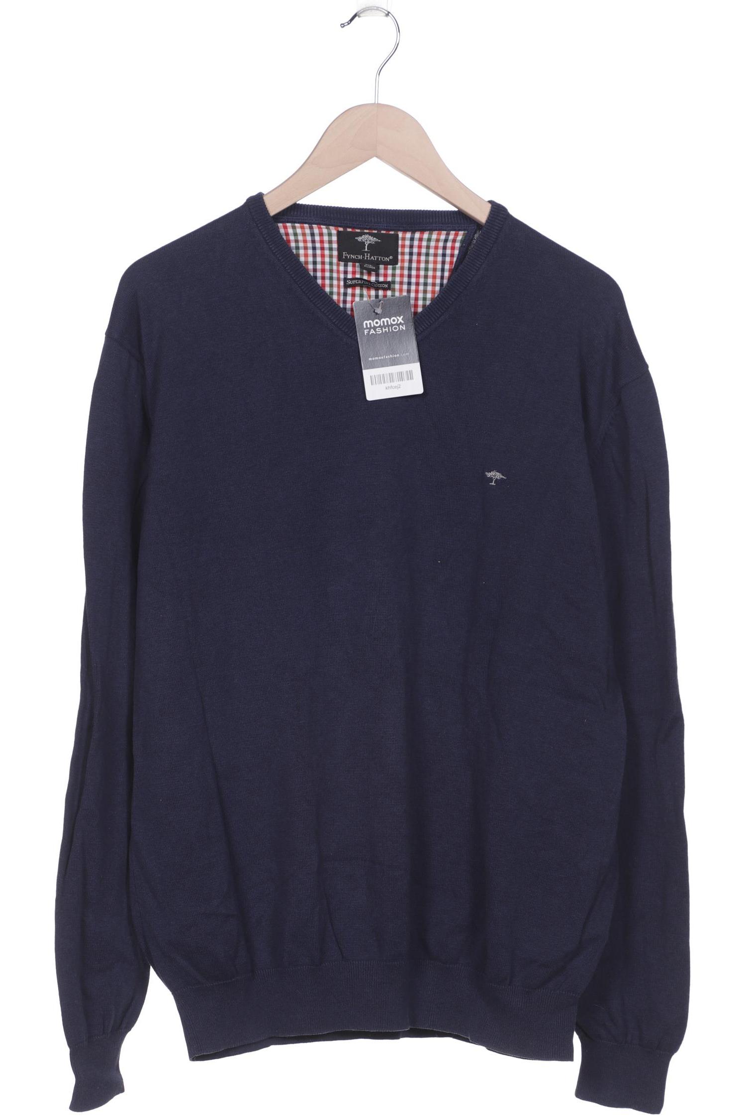 

Fynch Hatton Herren Pullover, marineblau, Gr. 54